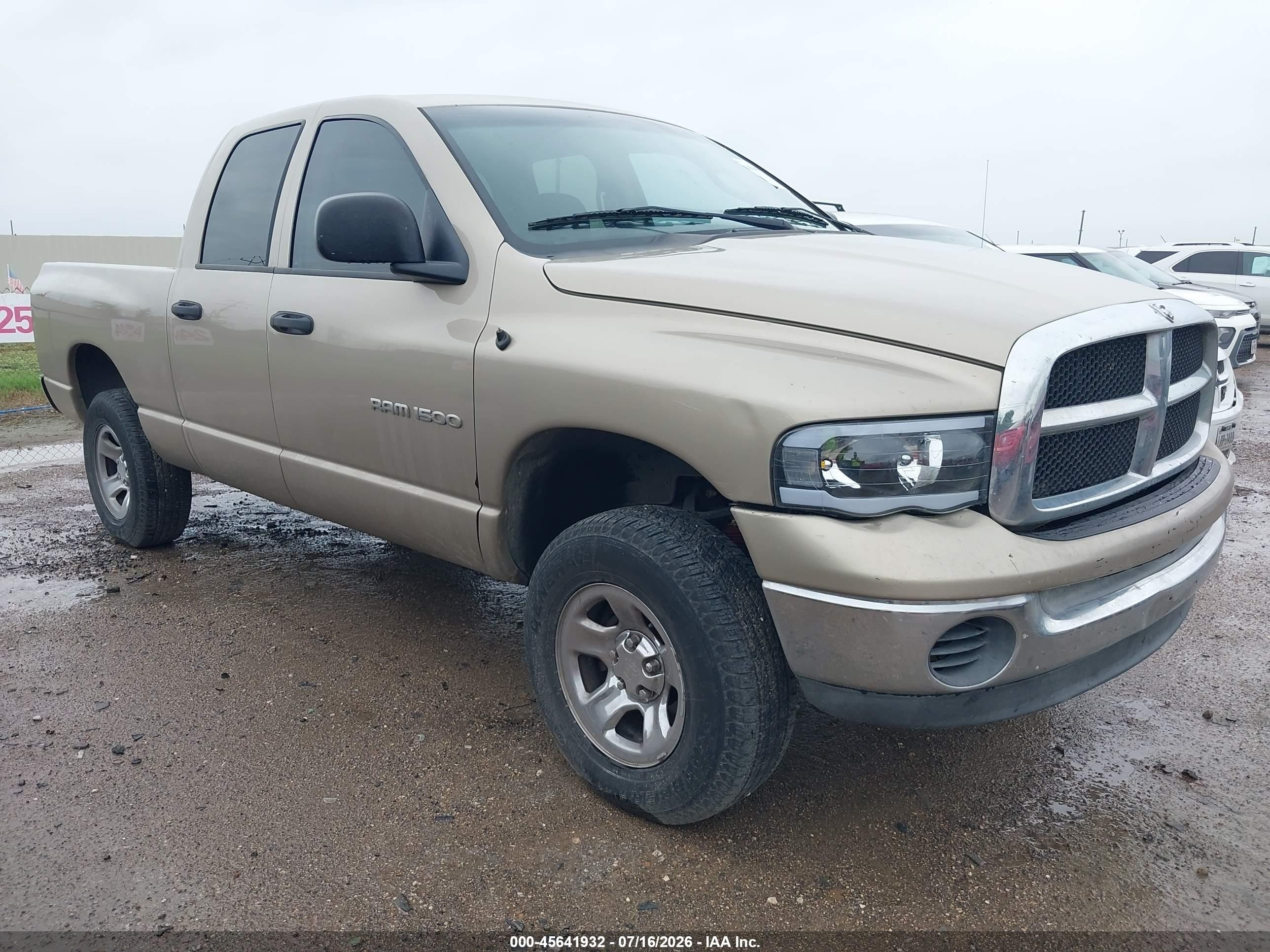 2004 Dodge 1500 SLT, VIN 1D7HU18N74S698037 — Side