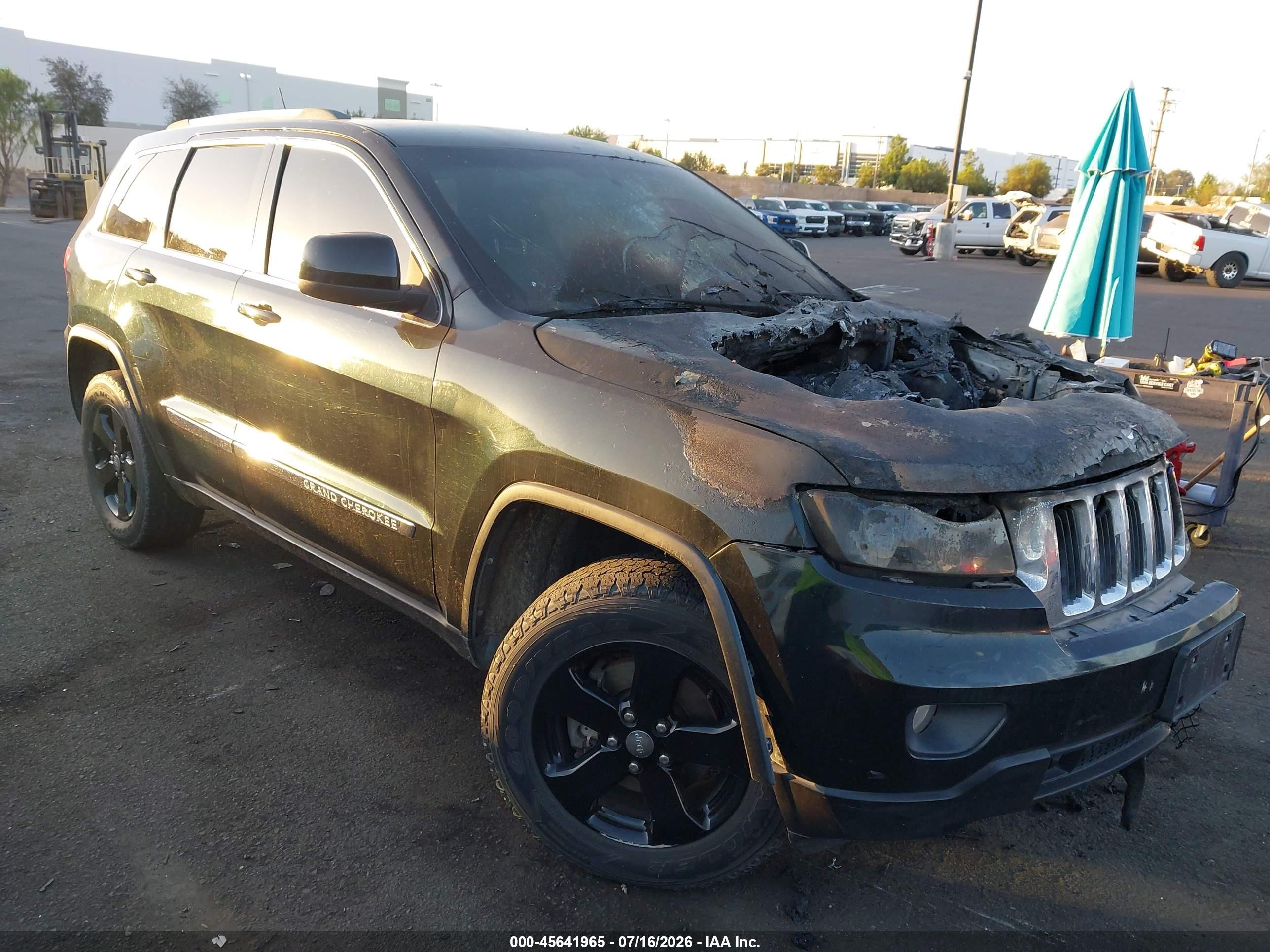 2013 Jeep Grand Cherokee Laredo, VIN 1C4RJEAG8DC574556 — Mechanical