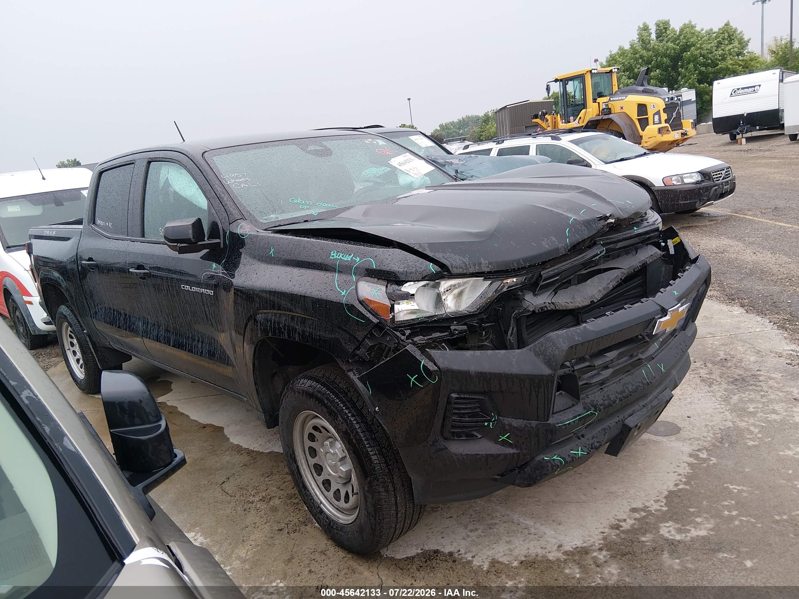2025 Chevrolet Colorado 2WD Work Truck, VIN 1GCPSBEK9S1159000 — Front end