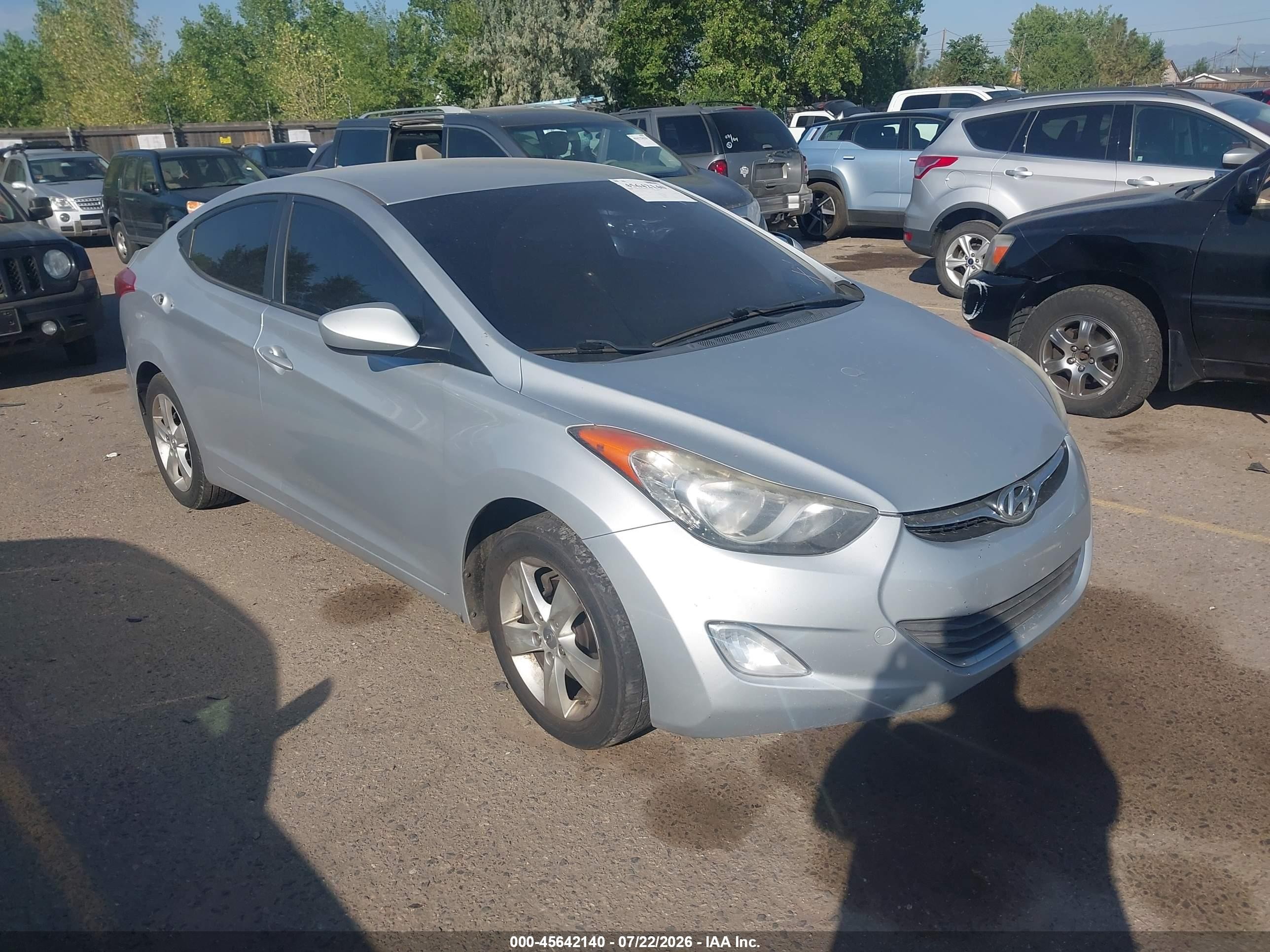 2012 Hyundai Elantra GLS, VIN 5NPDH4AEXCH111819 — Mechanical