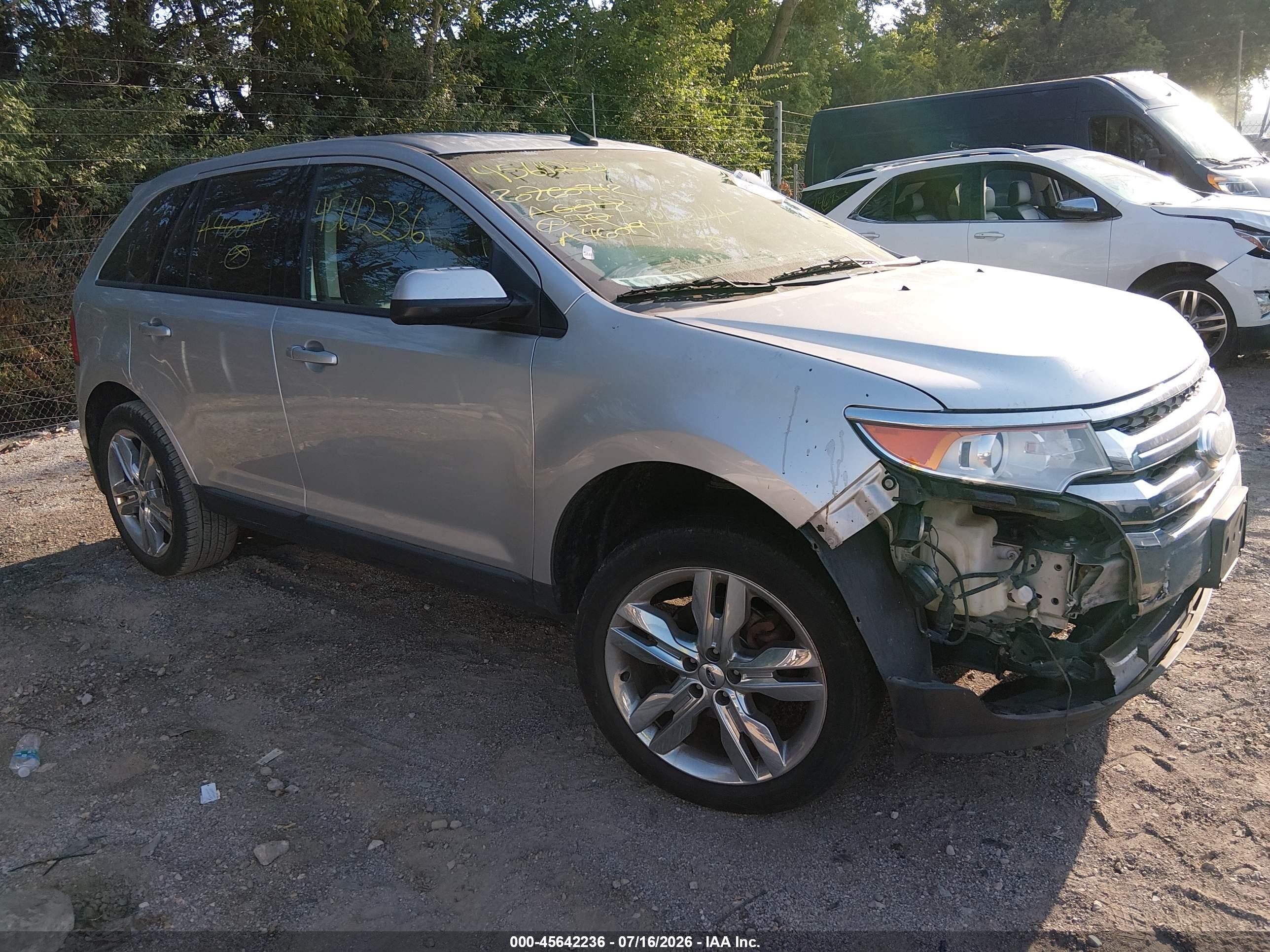 2012 Ford Edge SEL, VIN 2FMDK3JC1CBA46019 — Not stated