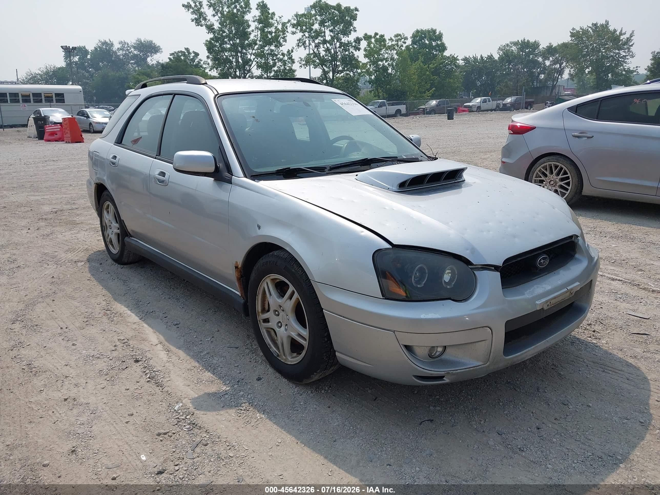 2004 Subaru Impreza WRX Special Sports, VIN JF1GG29664H811277 — Normal wear