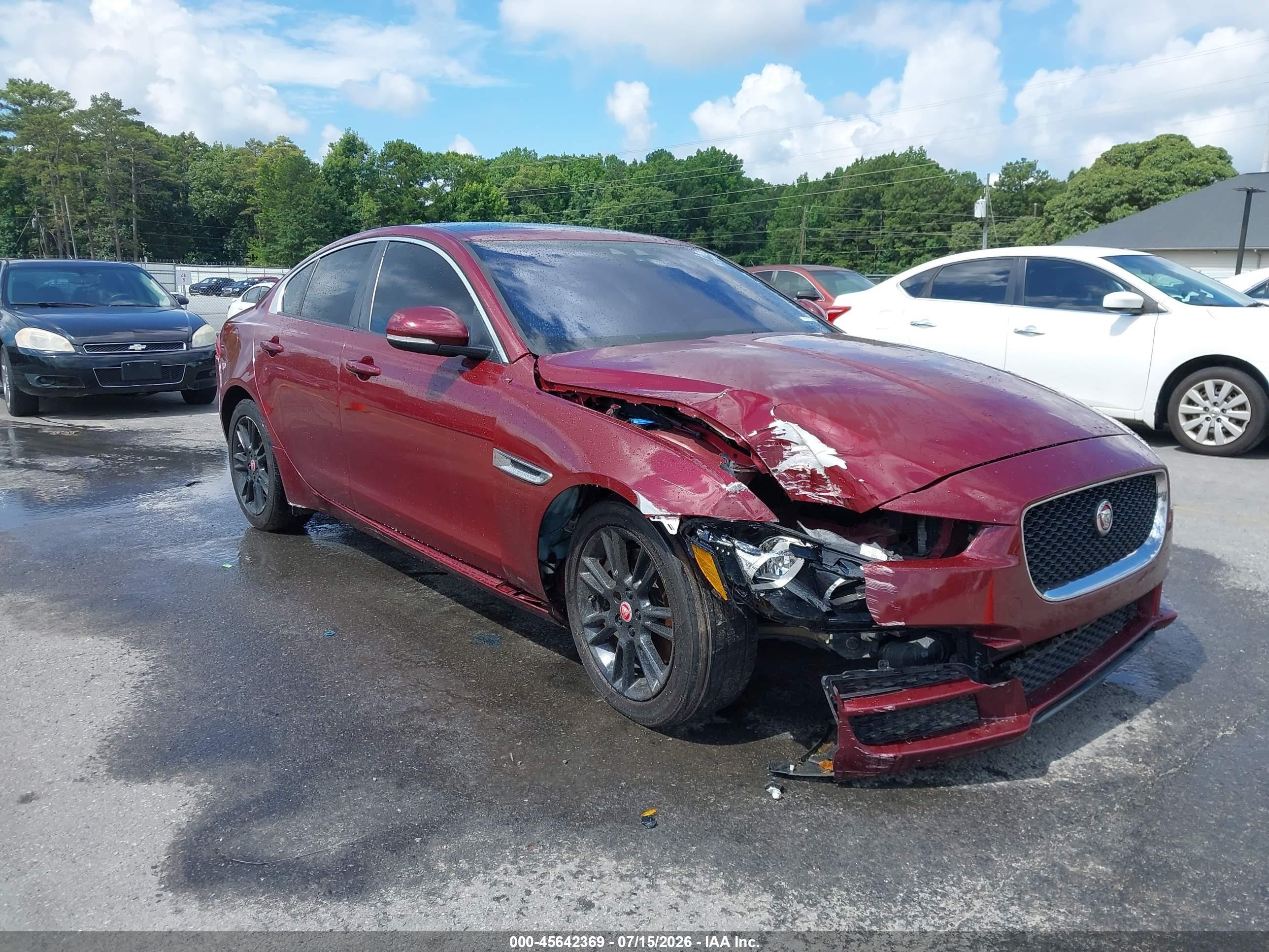 2017 Jaguar XE 25t, VIN SAJAR4BG2HA965834 — Normal wear