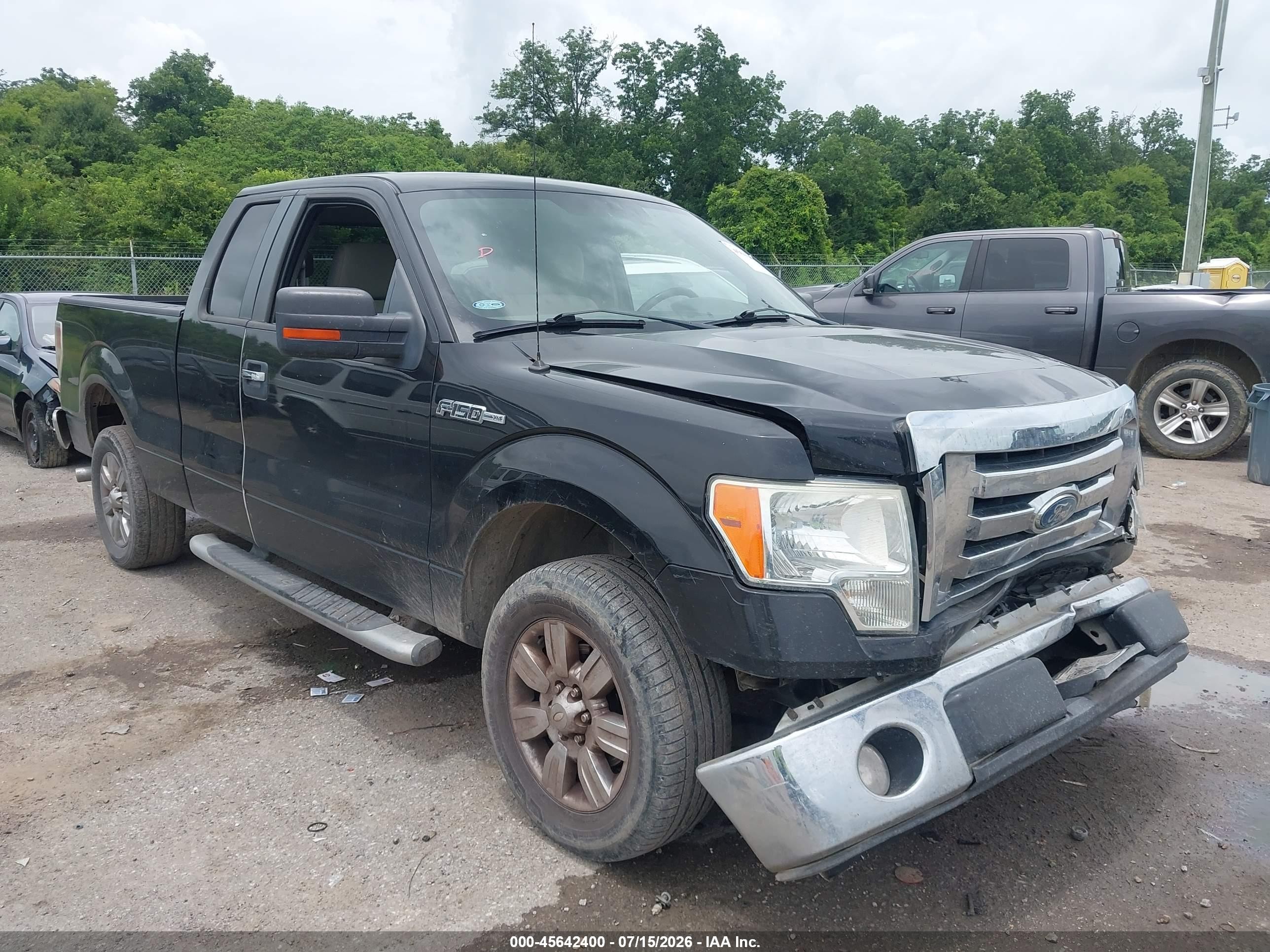 2009 Ford F-150 STX, VIN 1FTRX12879KC54981 — Перед