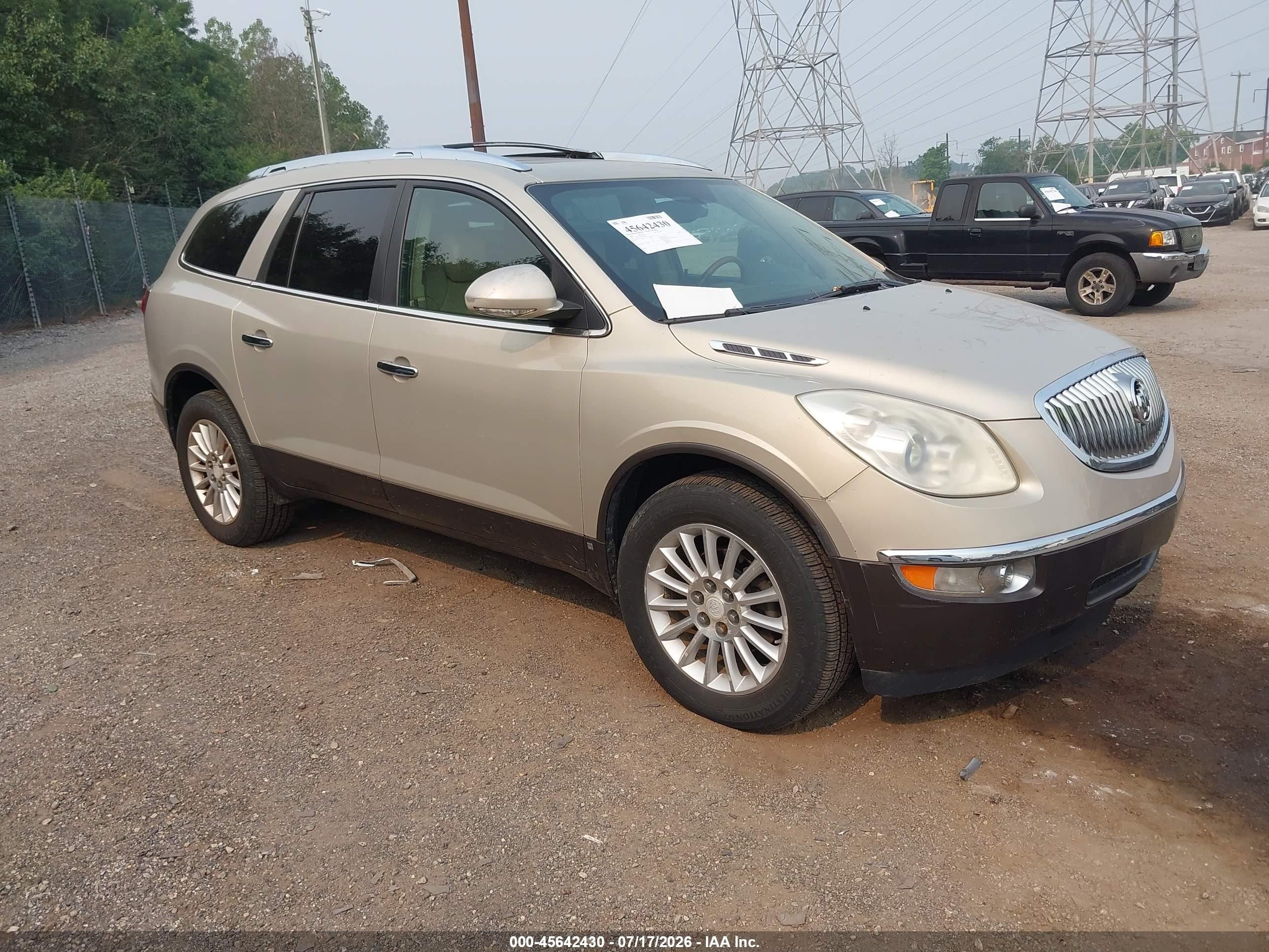 2008 Buick Enclave CXL, VIN 5GAEV23778J140789 — Not stated