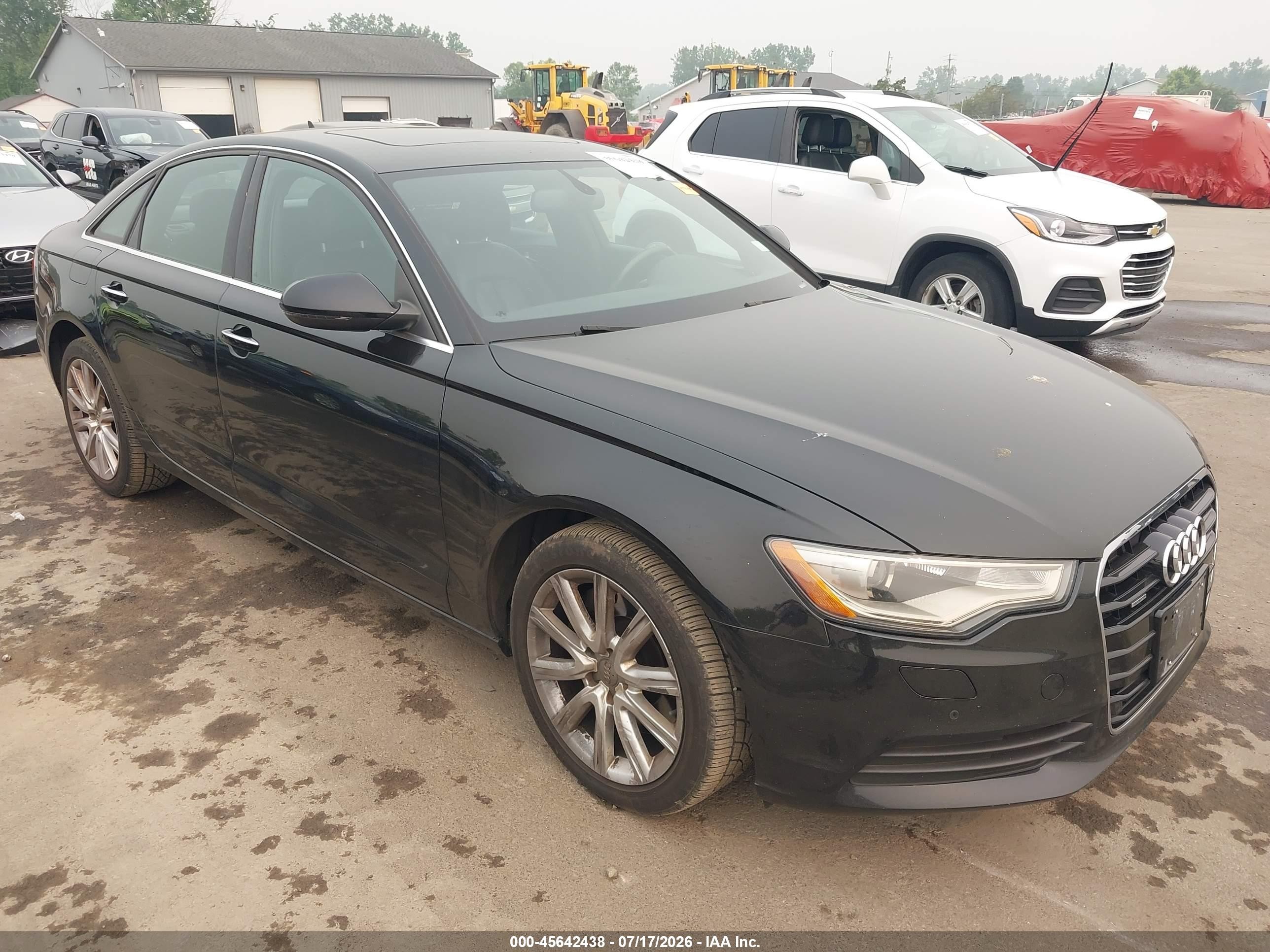 2015 Audi A6 Premium Plus, VIN WAUGFAFC5FN007121 — Rear end