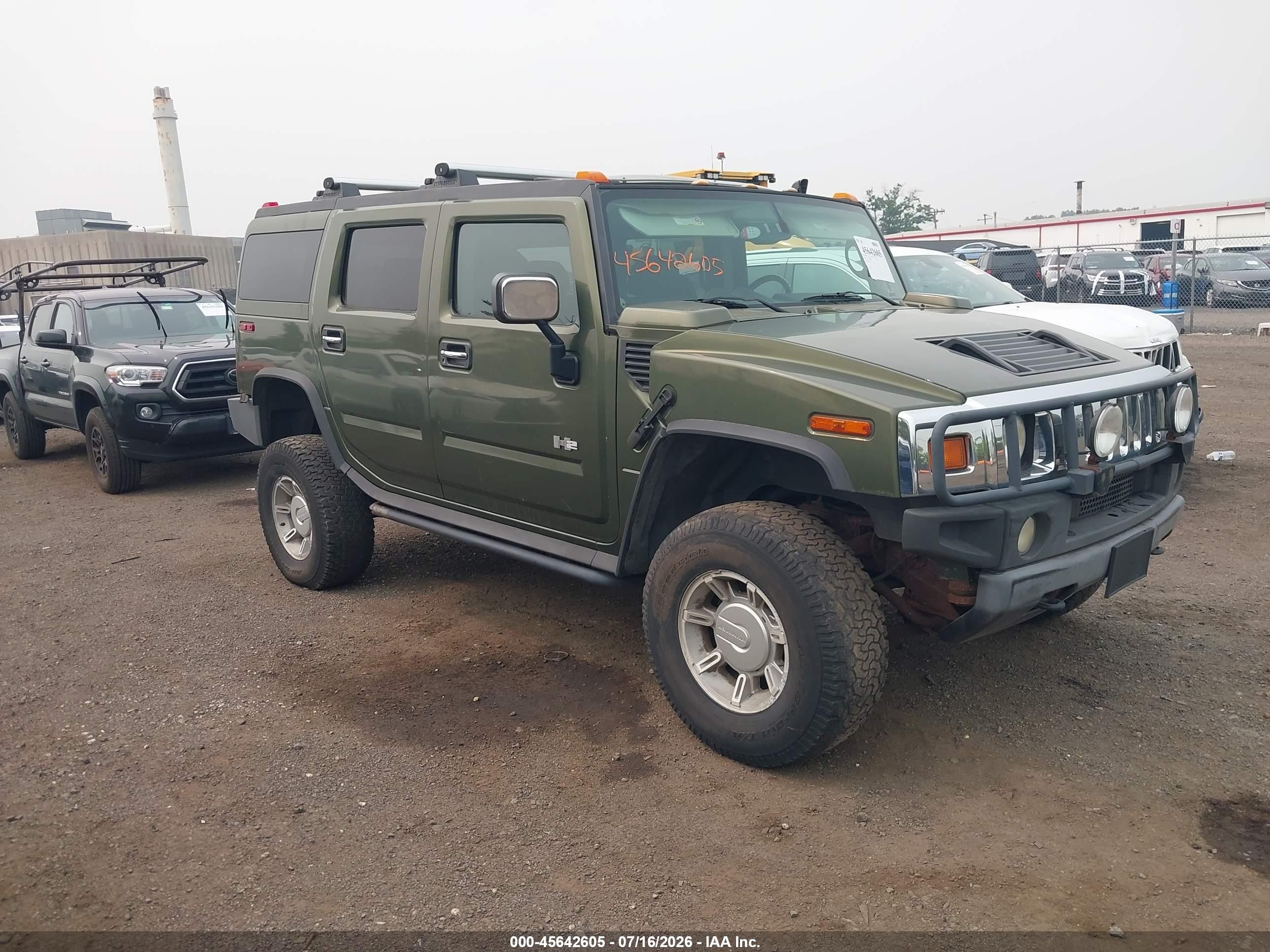 2003 Hummer H2, VIN 5GRGN23U13H129475 — Normal wear