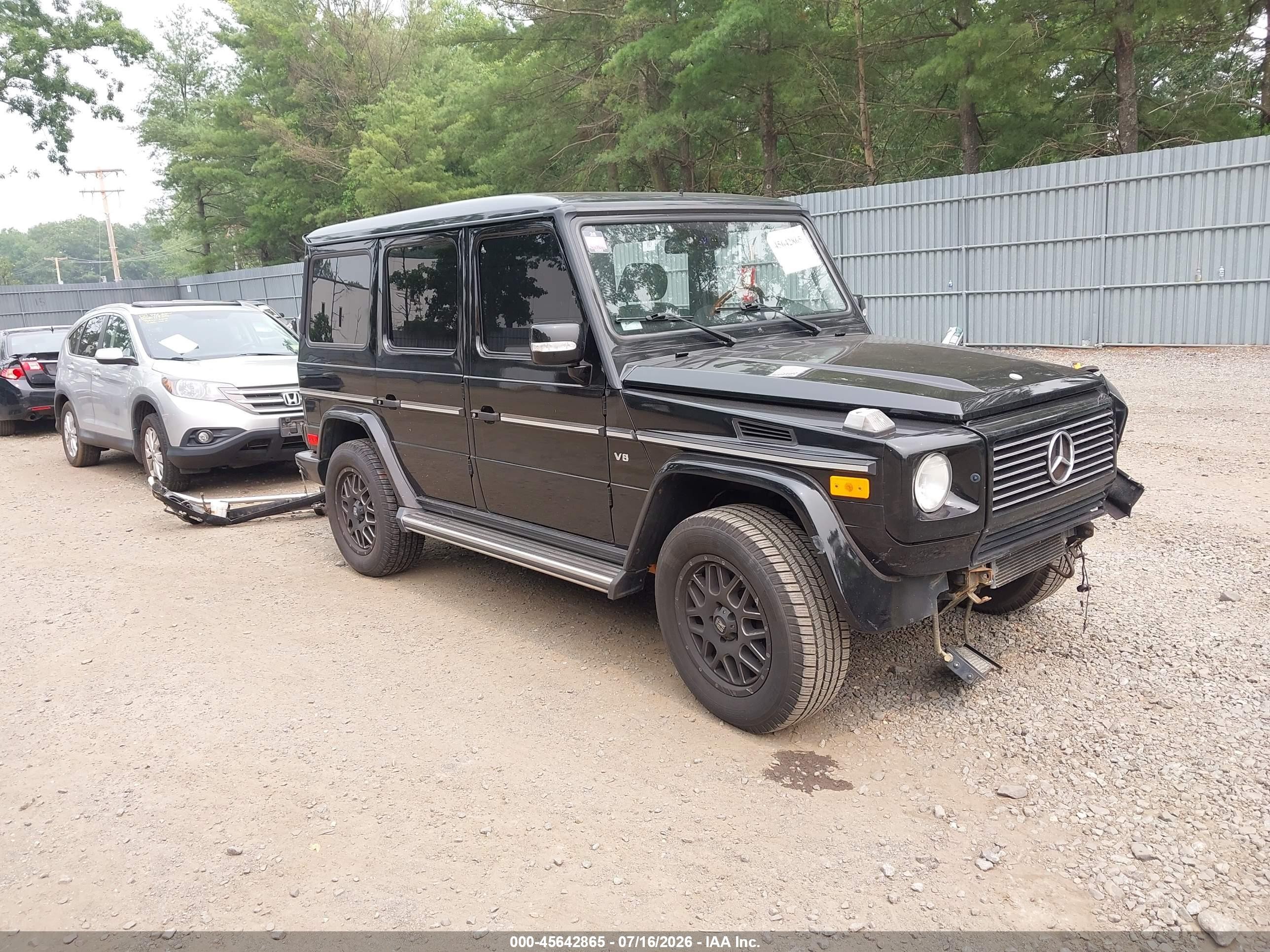 2005 Mercedes-Benz G 500, VIN WDCYR49E45X162608 — Front end