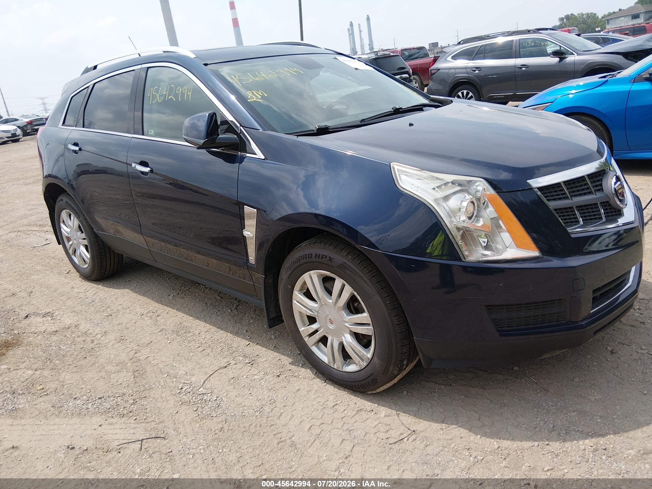 2011 Cadillac SRX Luxury Collection, VIN 3GYFNAEY9BS600019 — Not stated
