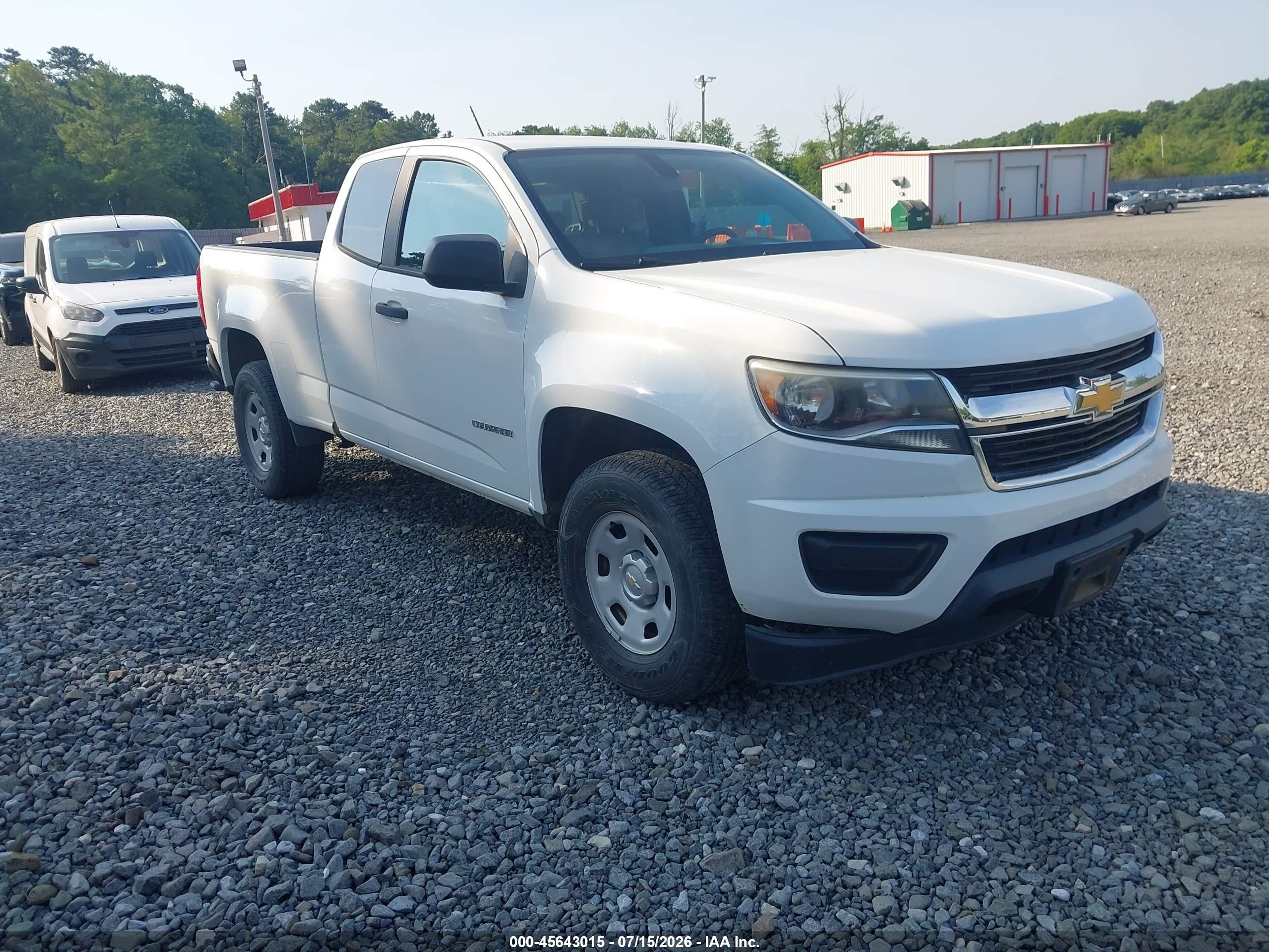 2016 Chevrolet Colorado 2WD WT, VIN 1GCHSBEA6G1267058 — Normal wear
