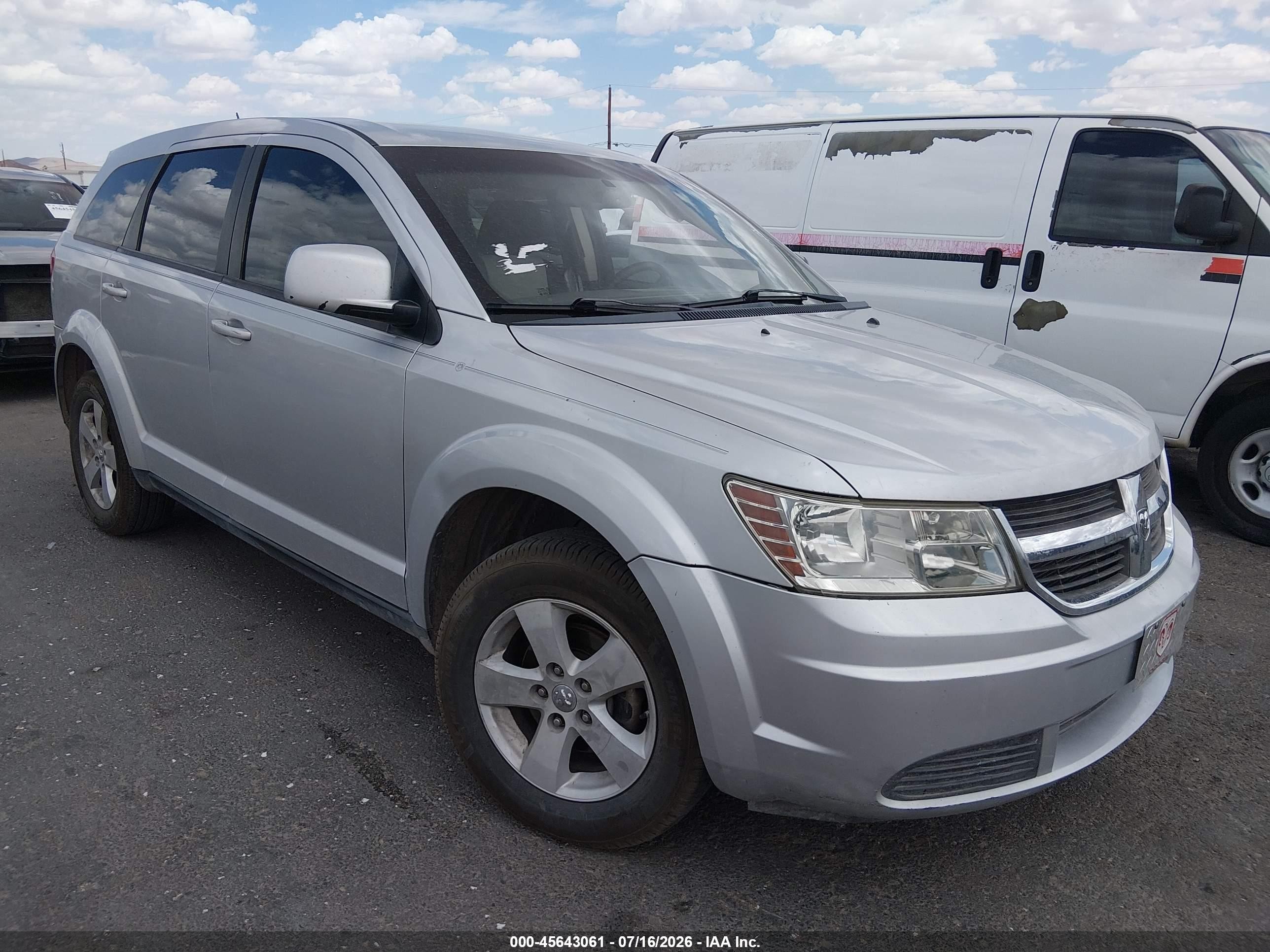 2009 Dodge Journey SXT, VIN 3D4GG57V49T574578 — Бок