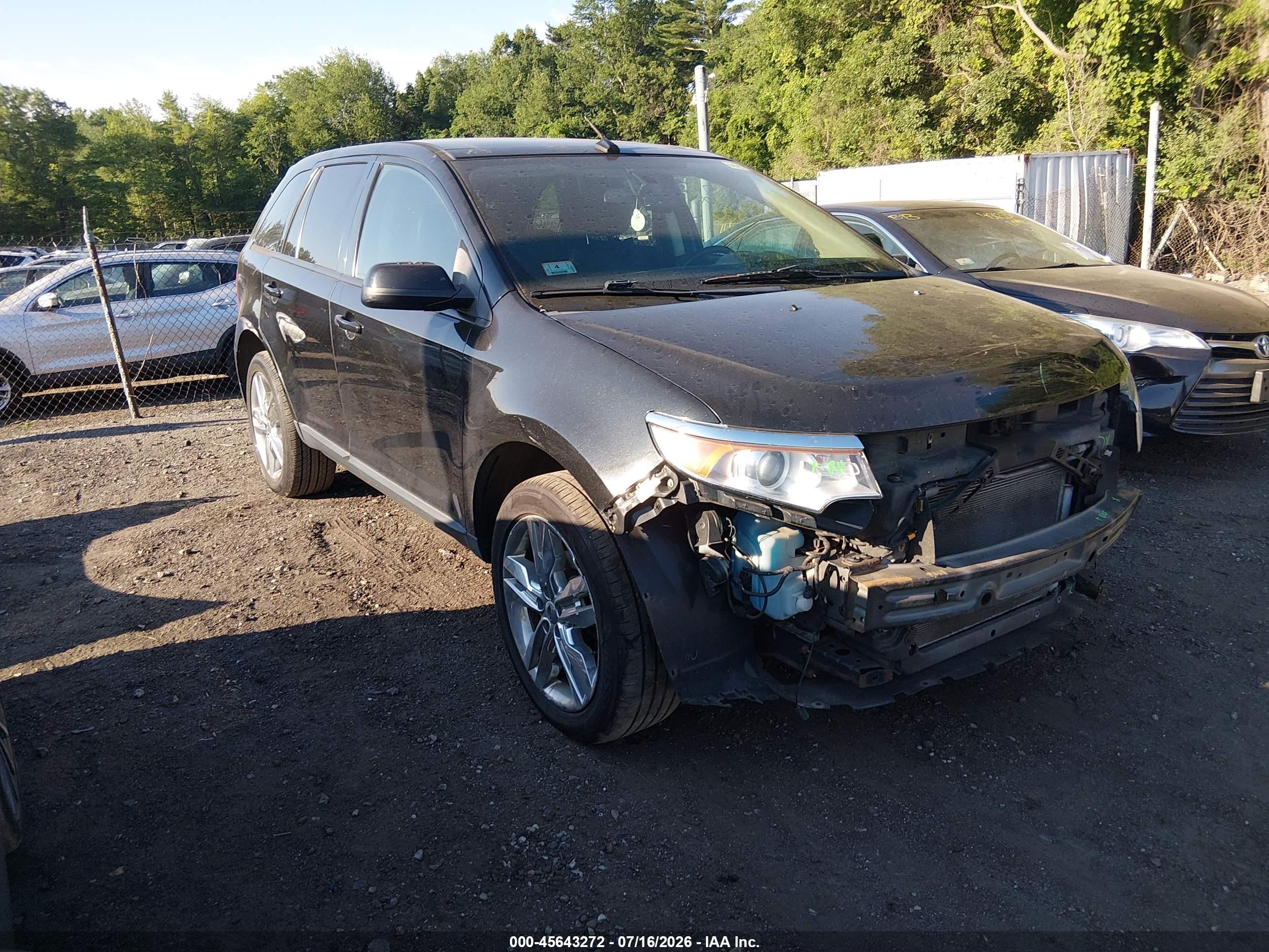 2013 Ford Edge SEL, VIN 2FMDK4JC9DBC20278 — Front end