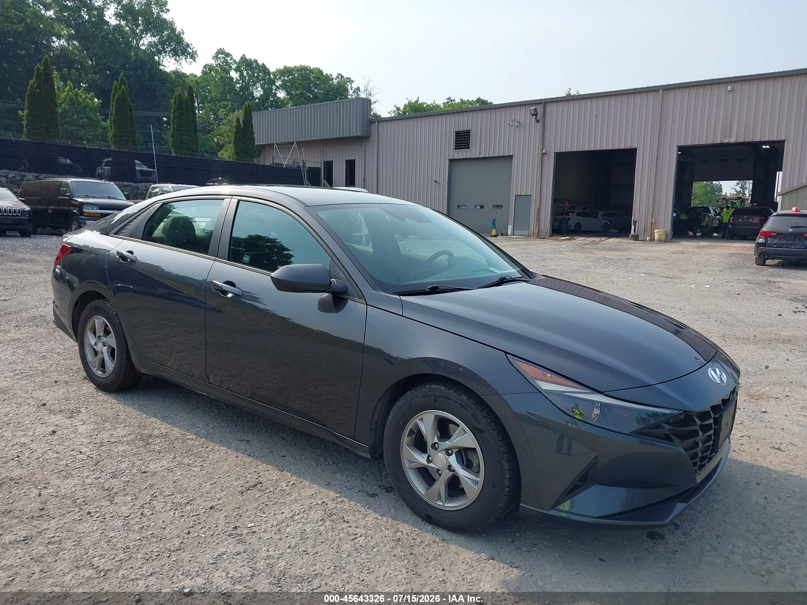 2021 Hyundai Elantra SE, VIN 5NPLL4AGXMH049920 — Normal wear