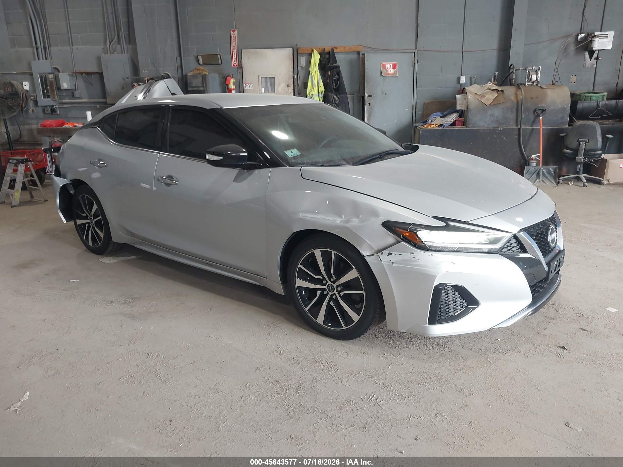 2023 Nissan Maxima SV, VIN 1N4AA6CV4PC512161 — Зад