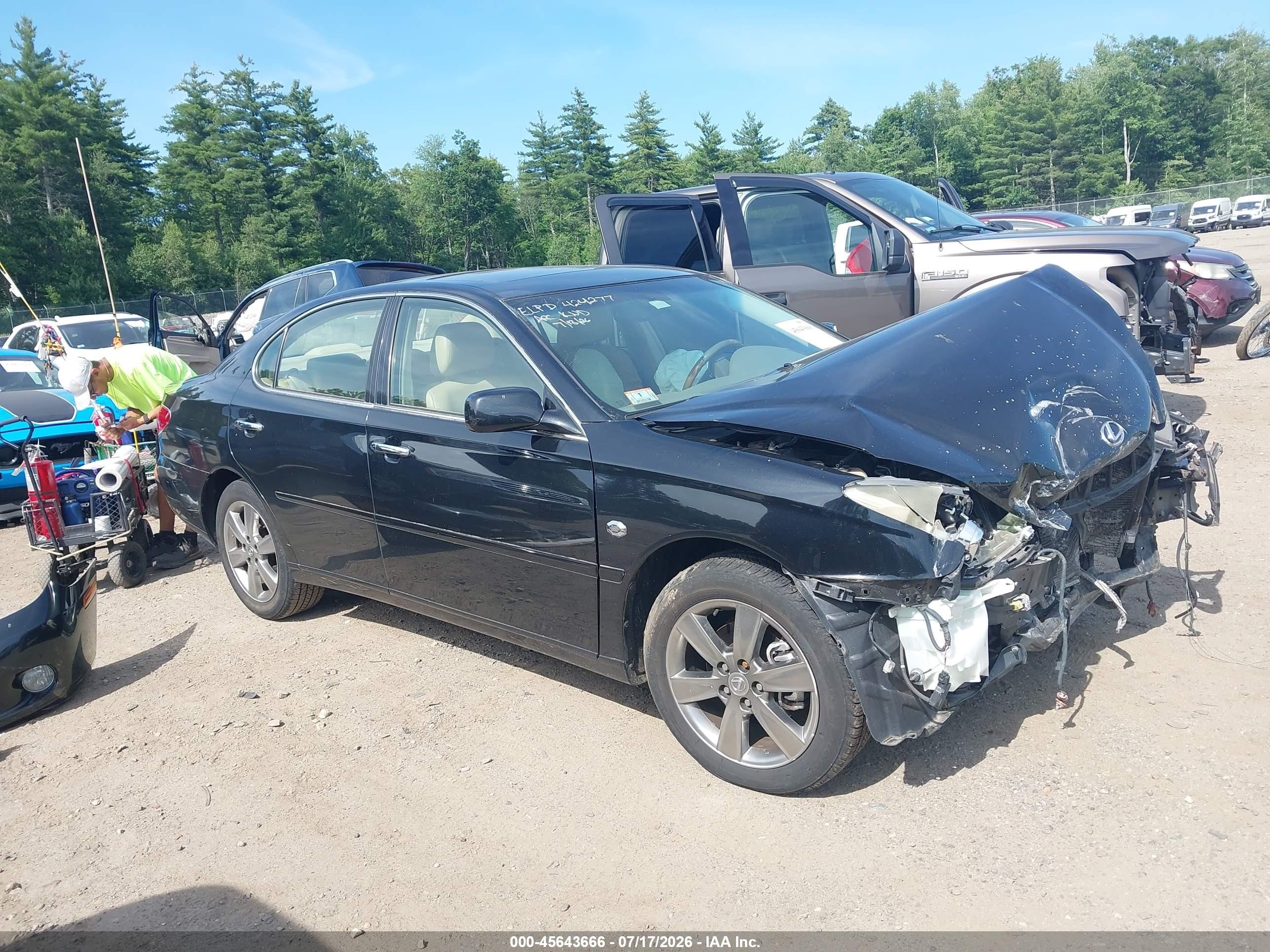 2006 Lexus ES 350, VIN JTHBA30G765150315 — Перед