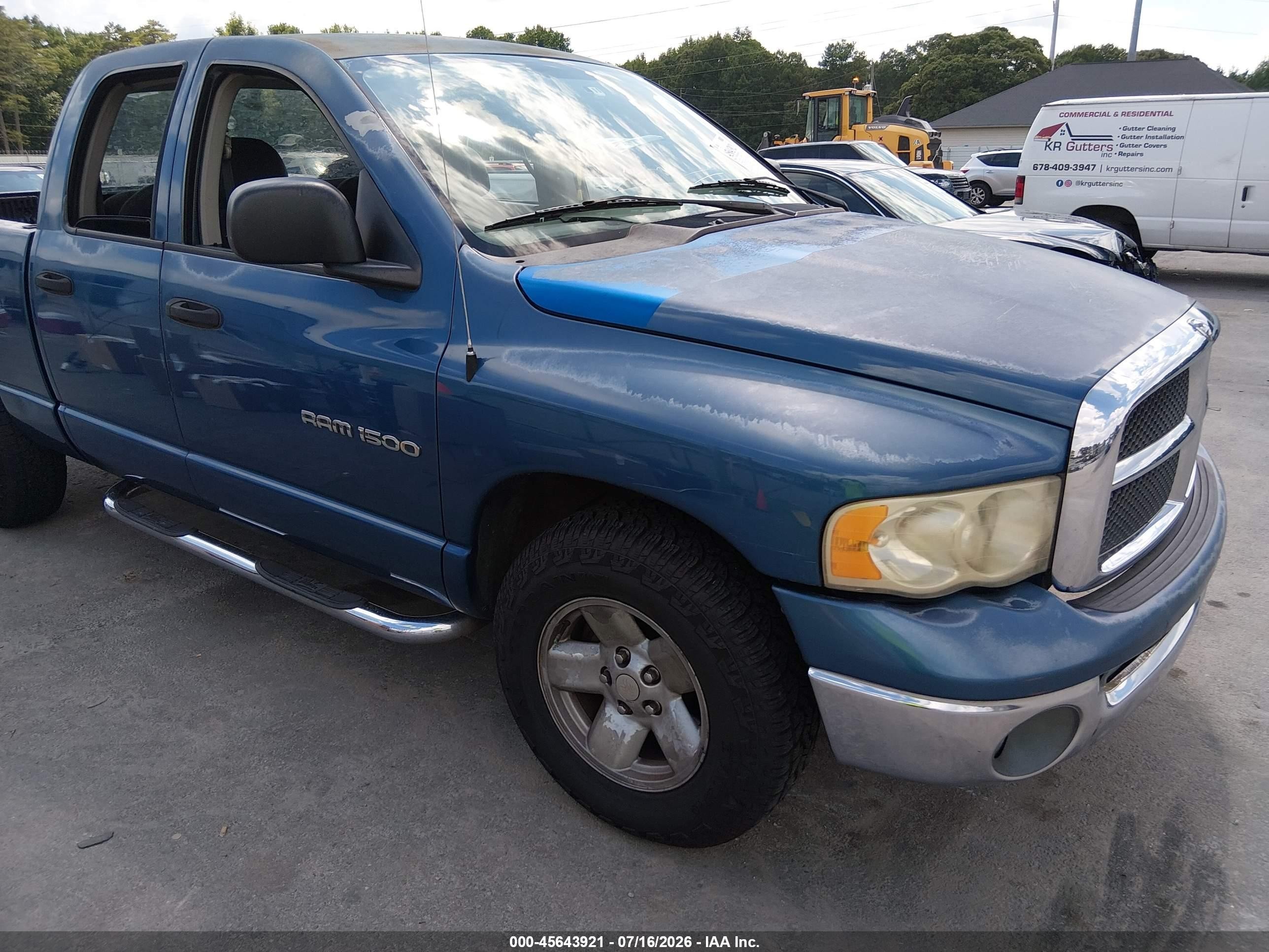 2003 Dodge 1500 ST, VIN 1D7HA18N83S152757 — Normal wear