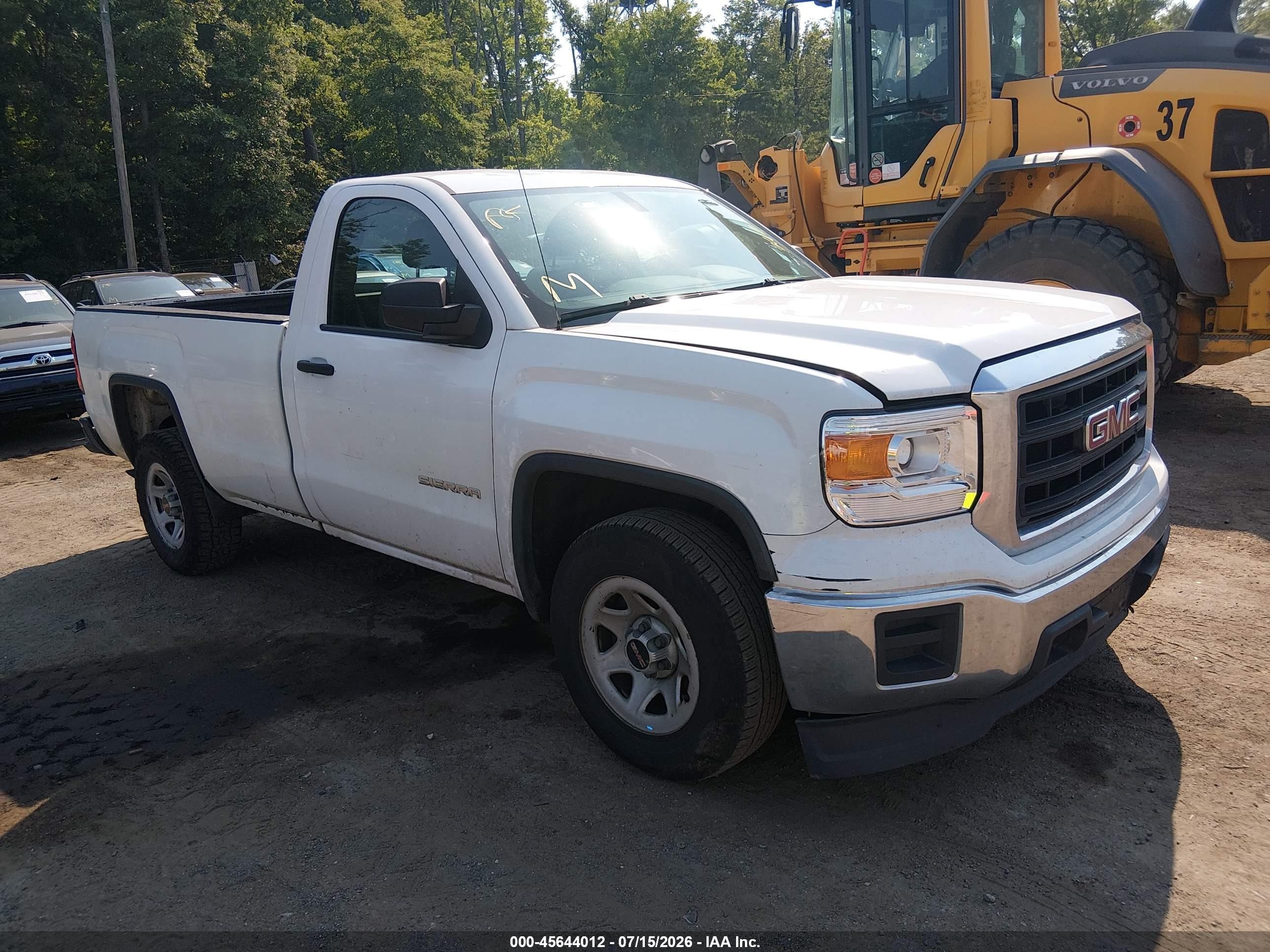 2014 GMC Sierra 1500, VIN 1GTN1TEH3EZ187949 — Normal wear