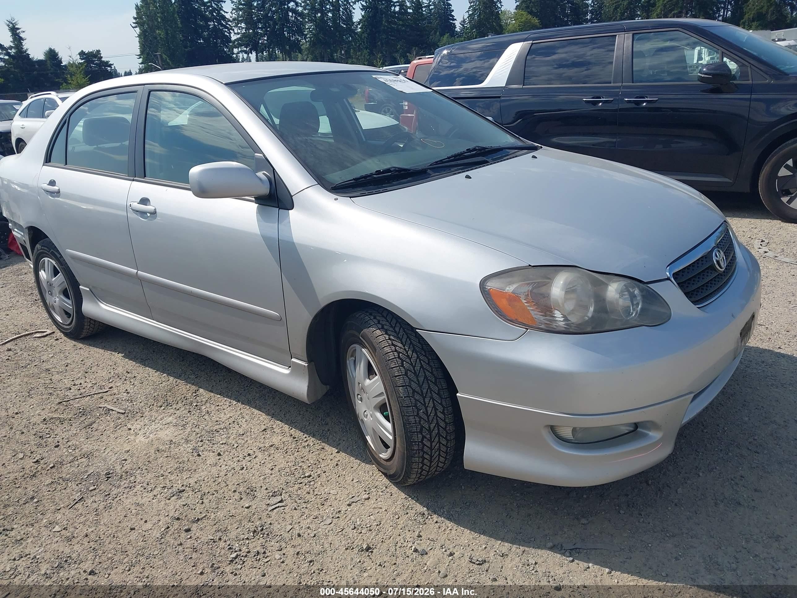 2006 Toyota Corolla LE, VIN 1NXBR32E16Z655144 — Rear end