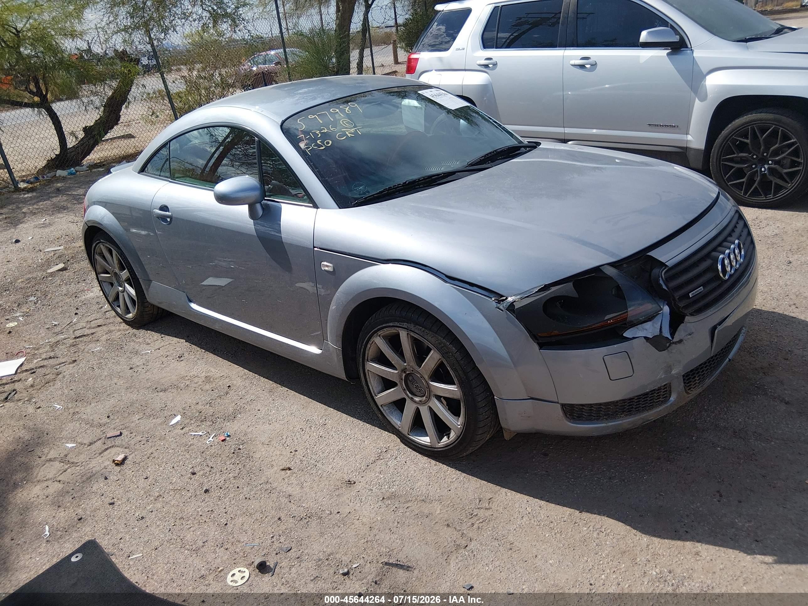2002 Audi TT, VIN TRUWT28N021027280 — All over