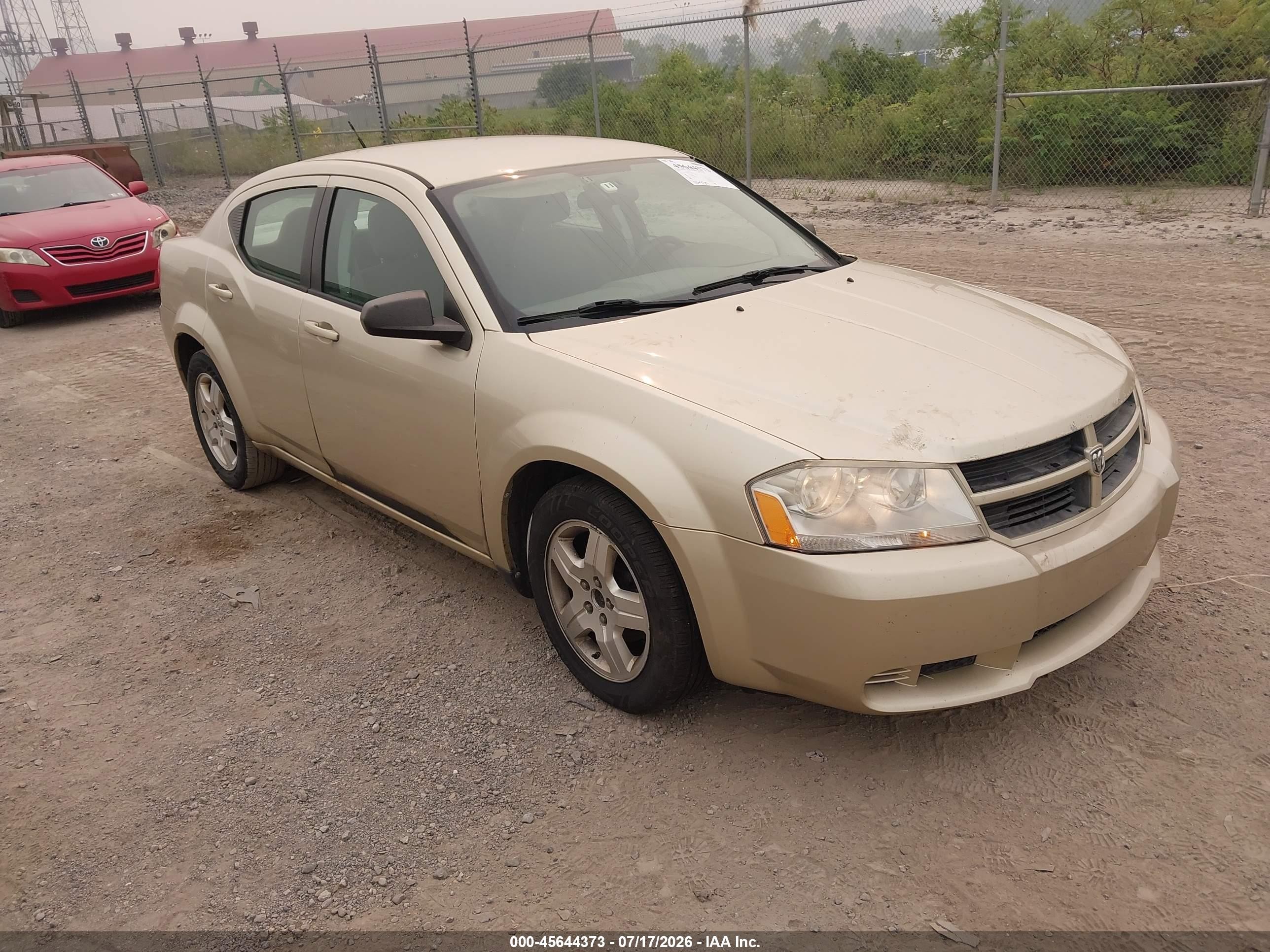 2010 Dodge Avenger SXT, VIN 1B3CC4FB3AN110017 — Обычный износ