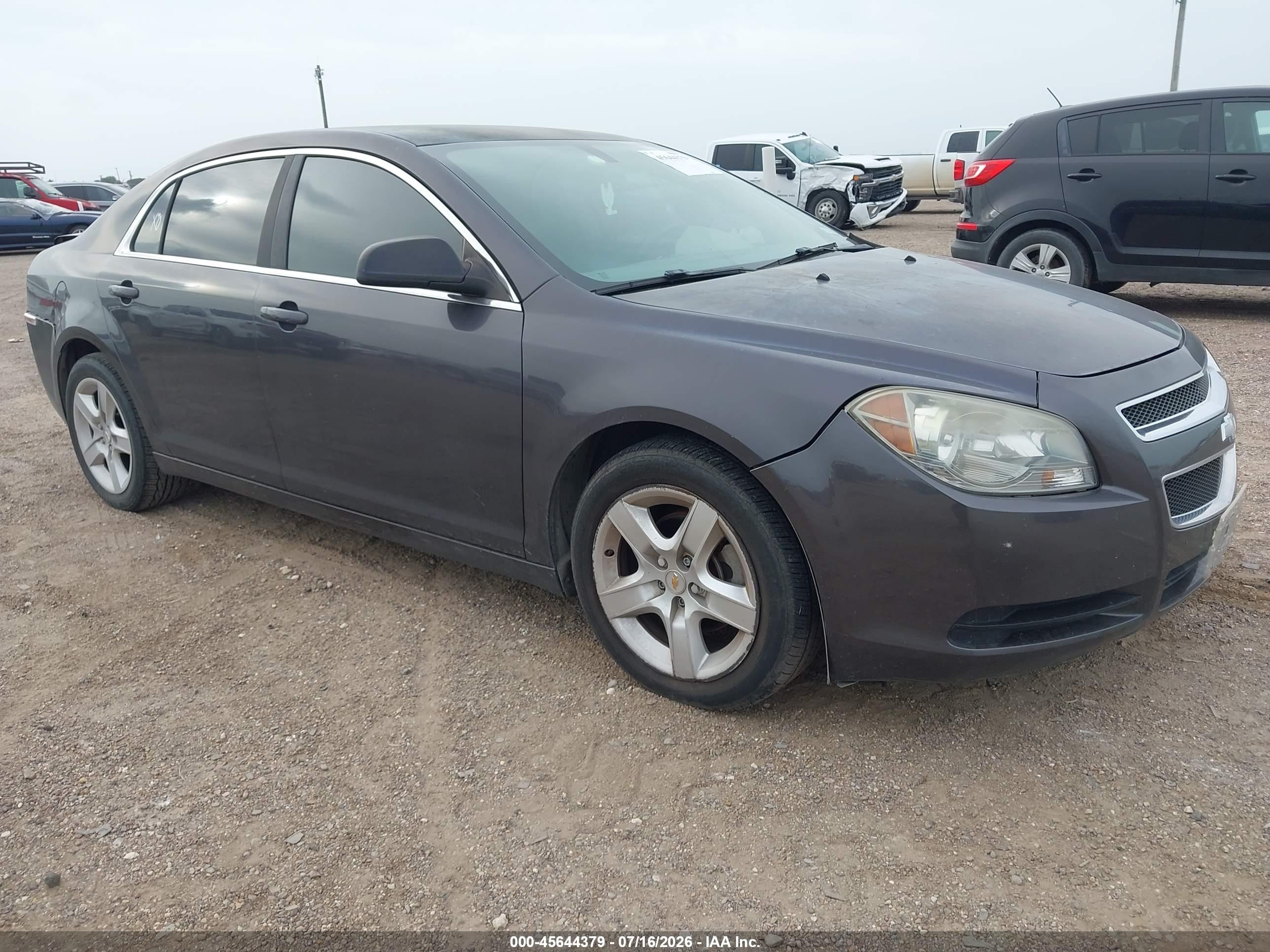 2011 Chevrolet Malibu 1LS, VIN 1G1ZB5E18BF149779 — Rear end