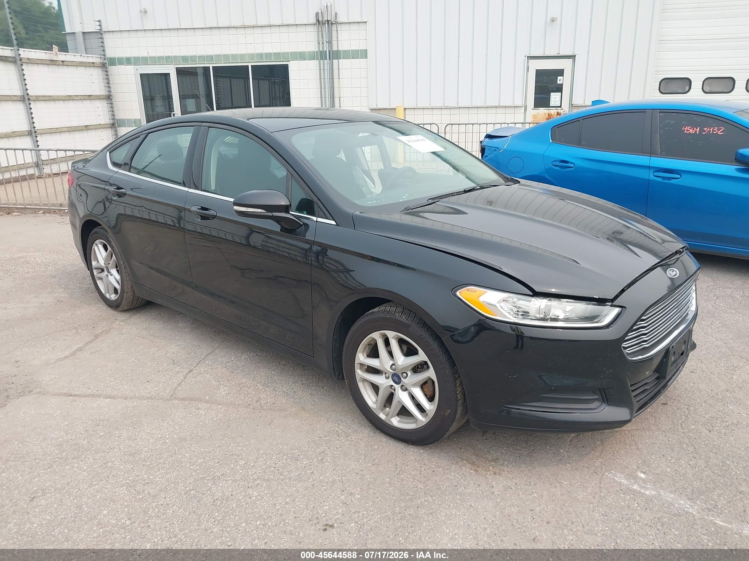 2016 Ford Fusion SE, VIN 3FA6P0H79GR373724 — Side