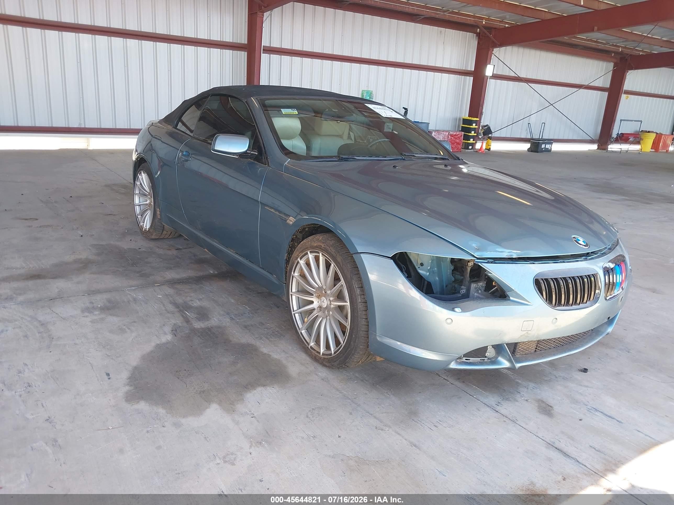 2006 BMW 6 Series 650Ci, VIN WBAEK13416CN75796 — Normal wear