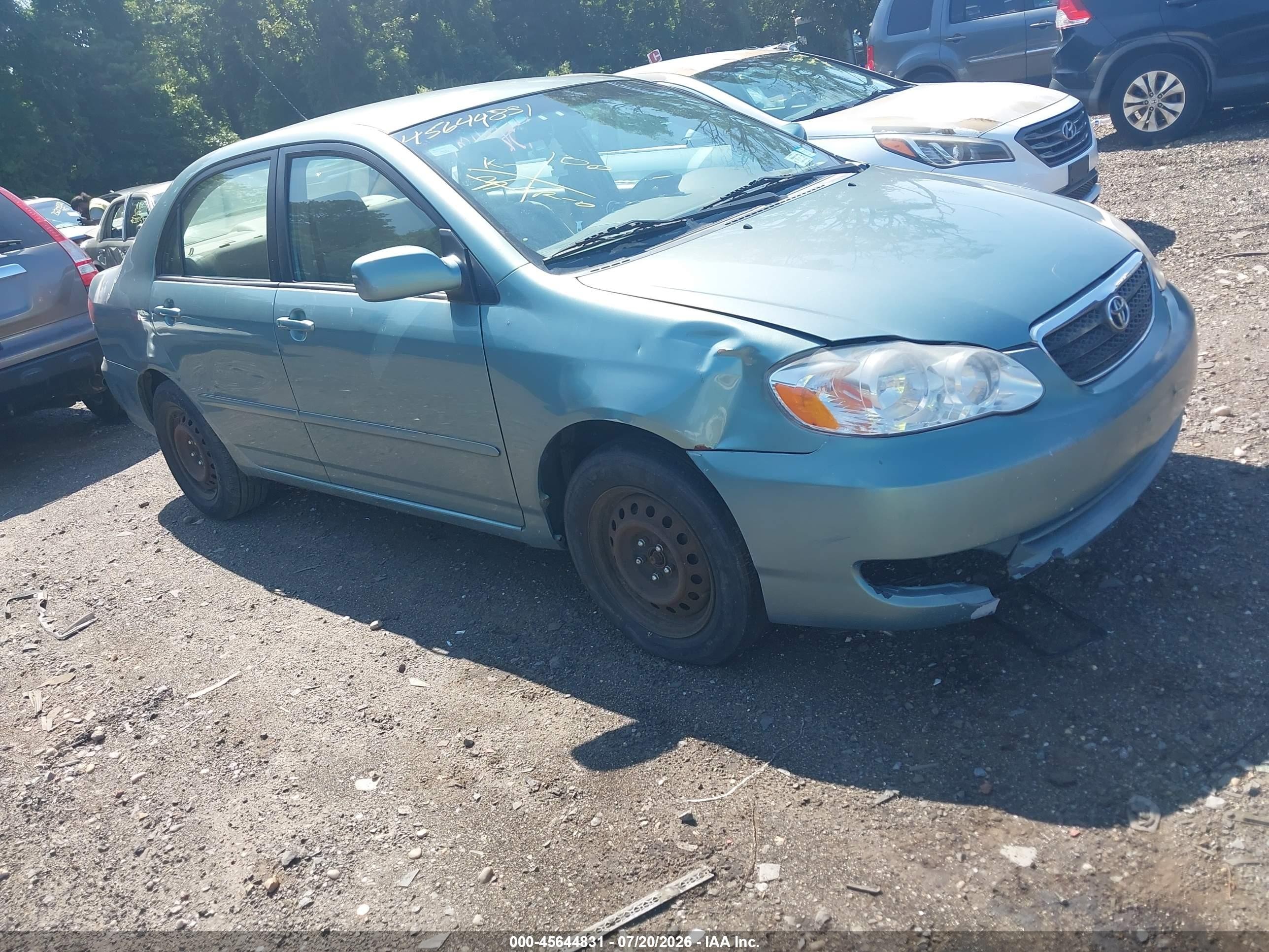2006 Toyota Corolla S, VIN 2T1BR30E26C599123 — Обычный износ