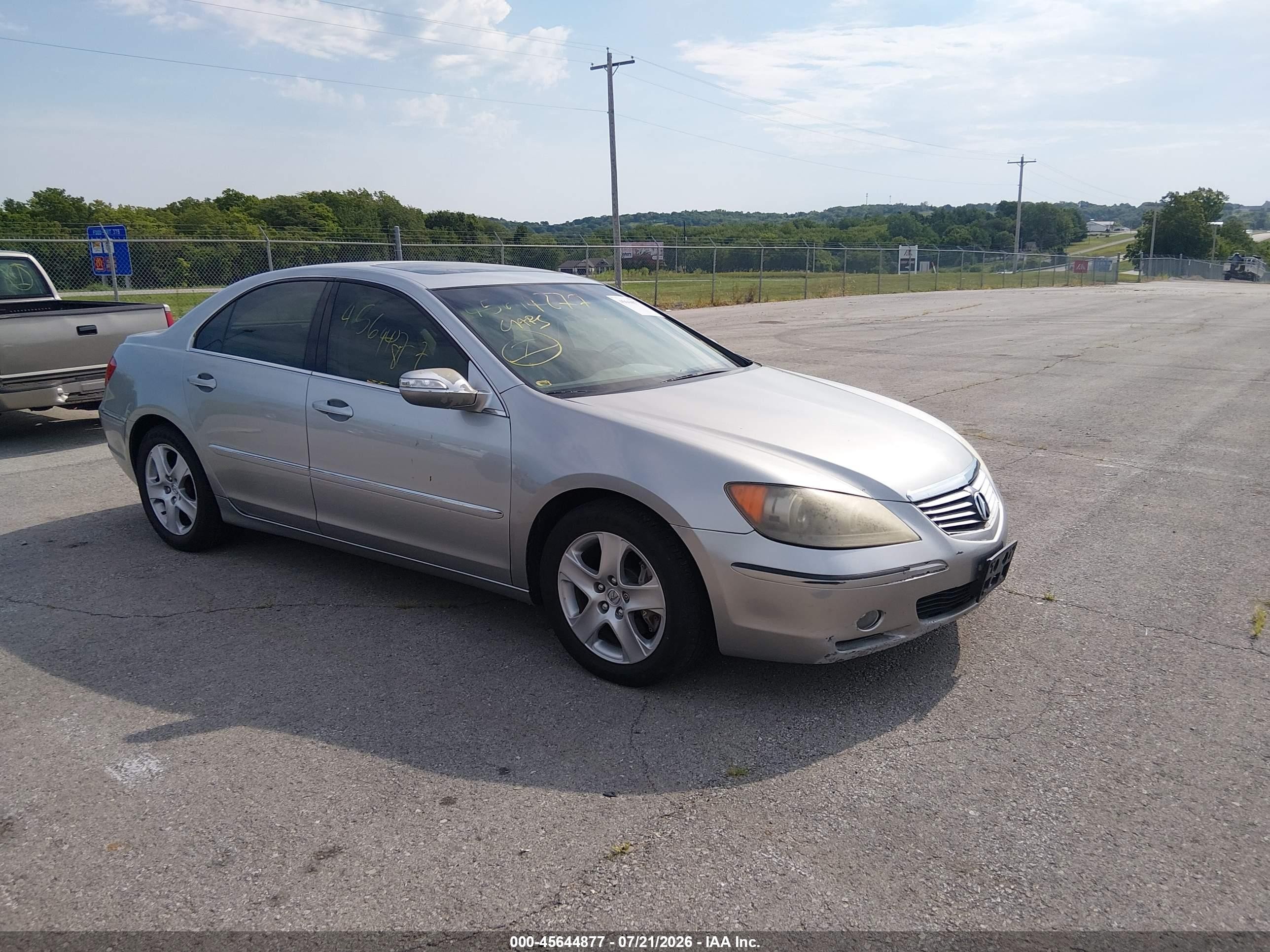 2008 Acura RL Technology, VIN JH4KB16668C002090 — Обычный износ