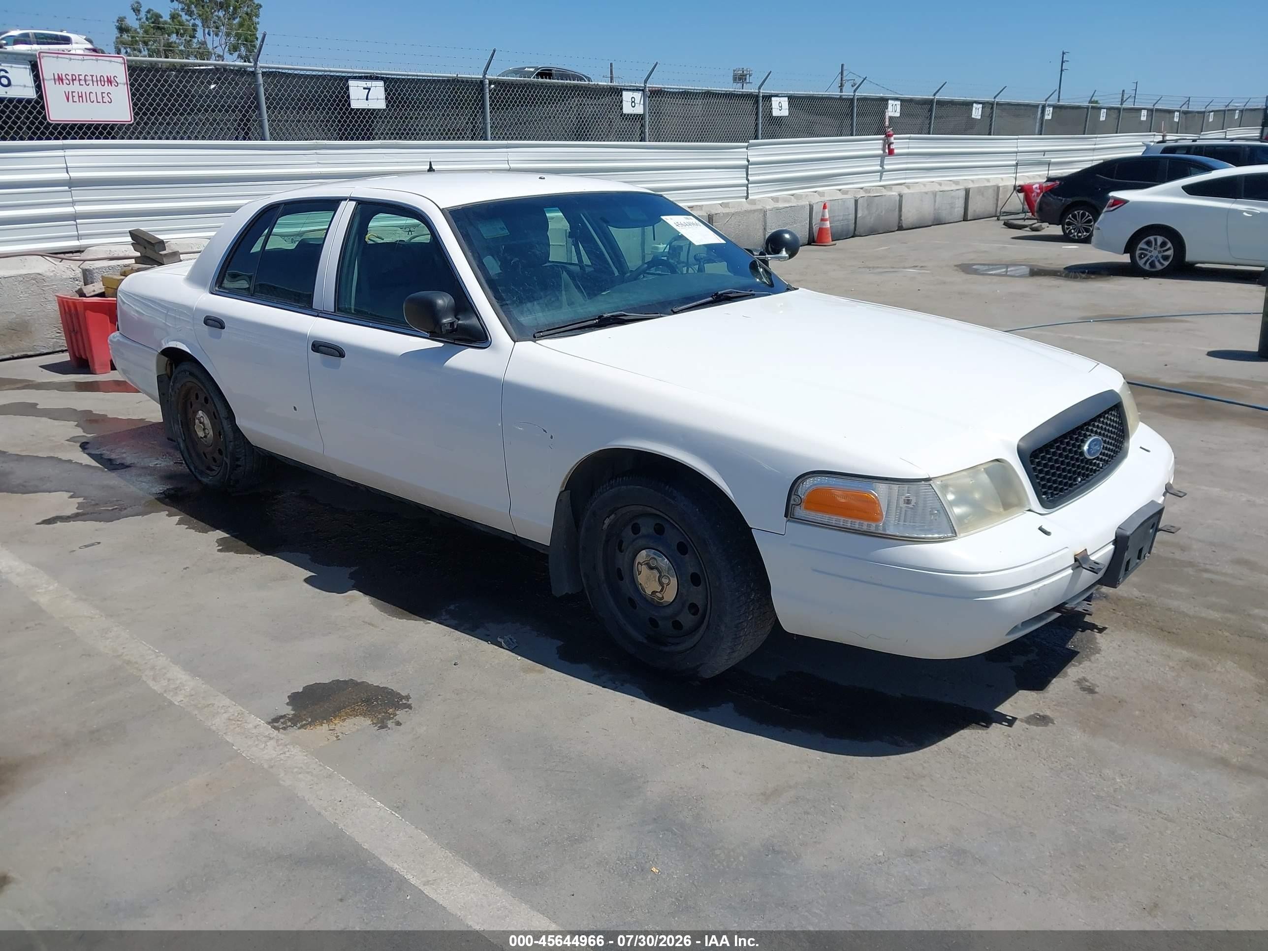 2009 Ford Police Interceptor, VIN 2FAHP71V19X117107 — Normal wear