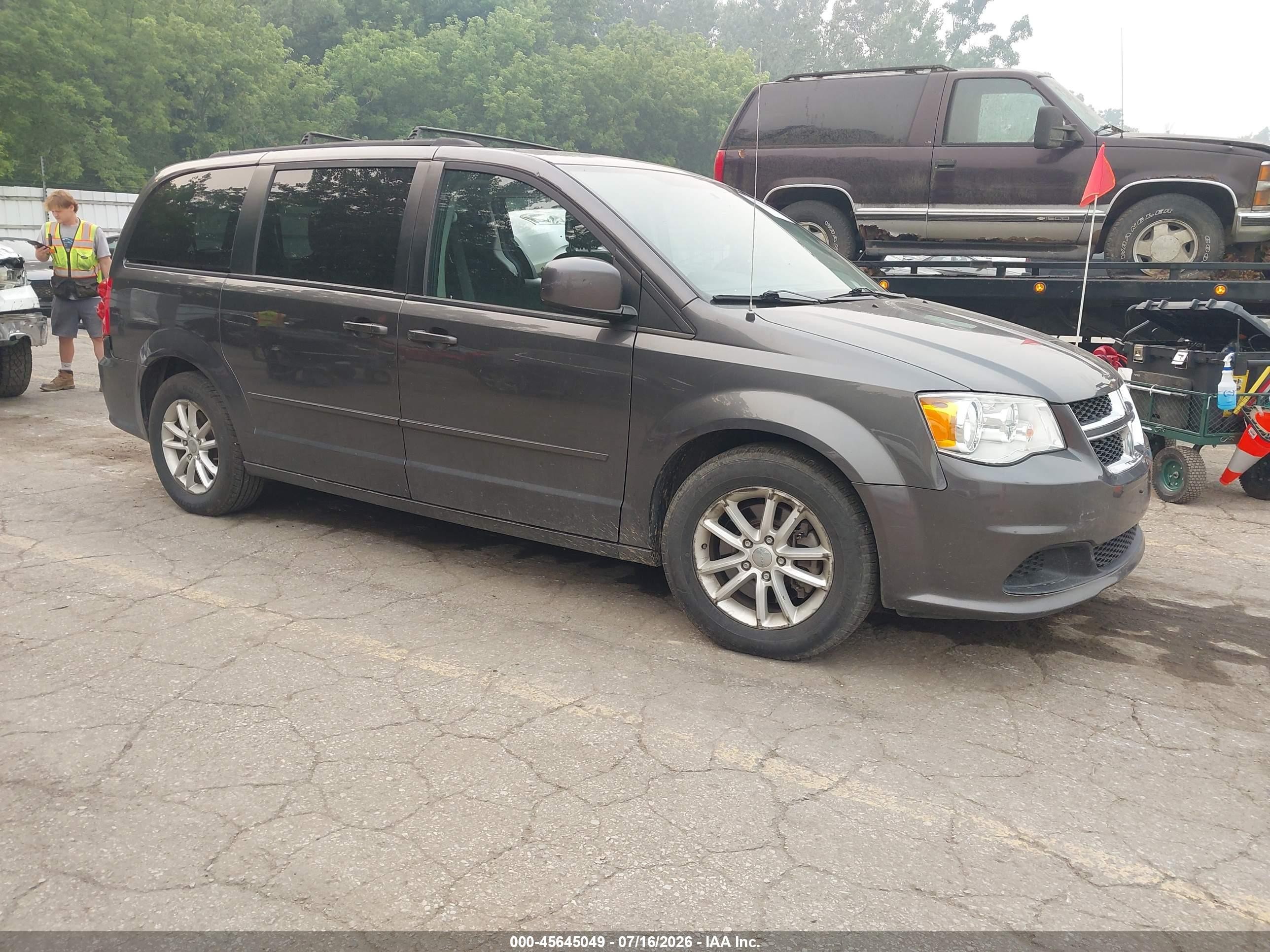 2016 Dodge Grand Caravan SXT Plus, VIN 2C4RDGCG3GR334391 — Roof