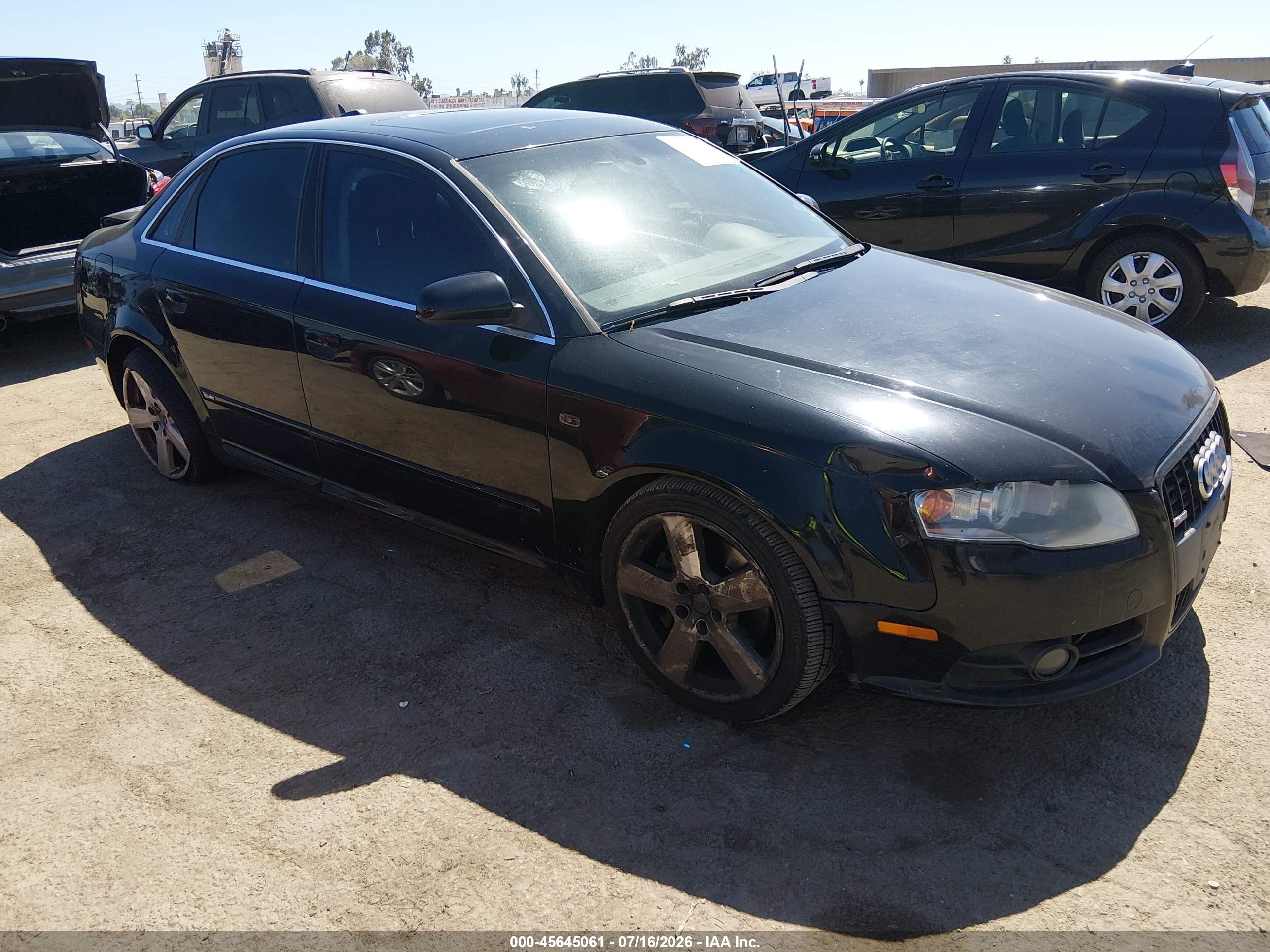 2006 Audi A4 2.0T, VIN WAUEF78EX6A256059 — Rear end