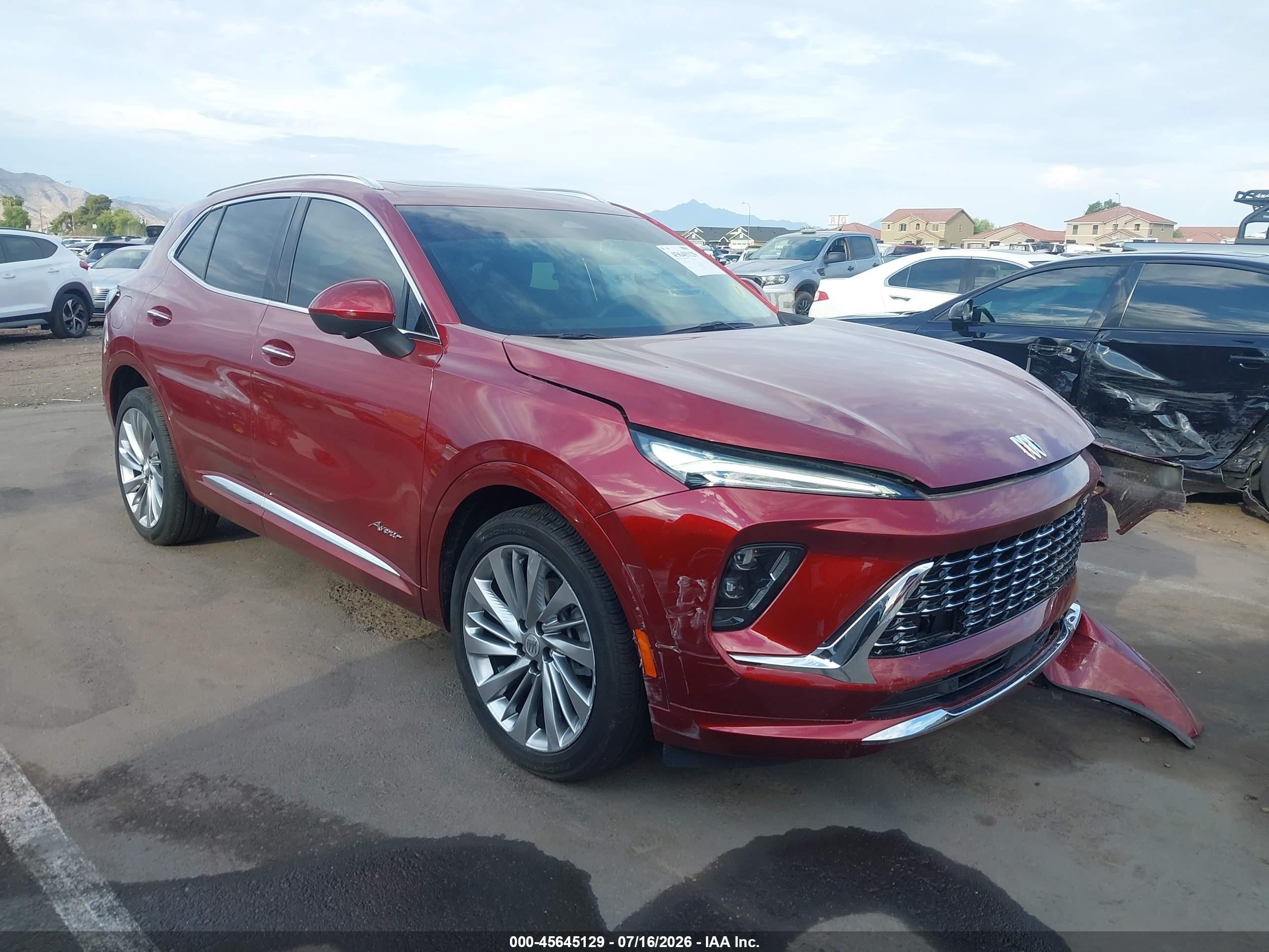 2024 Buick Envision Avenir, VIN LRBFZSE43RD012610 — Front end