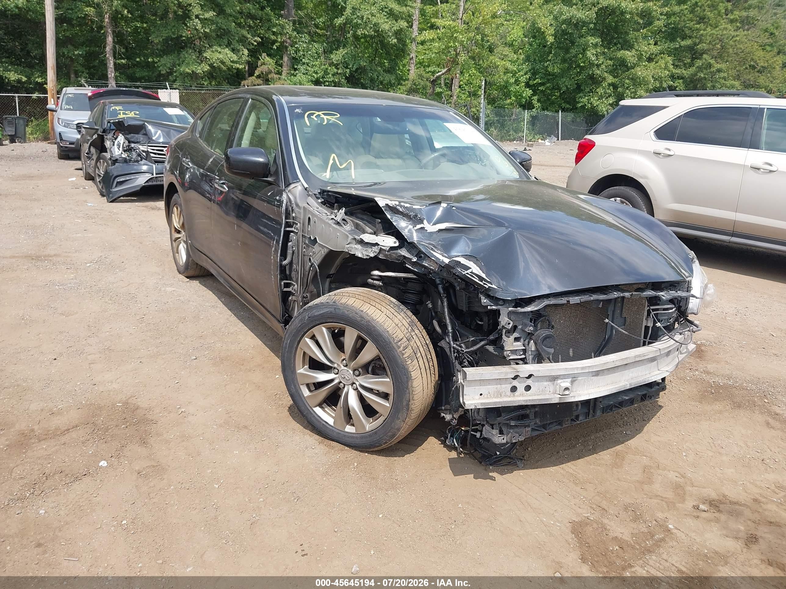 2013 Infiniti M, VIN JN1BY1AR7DM602531 — Normal wear