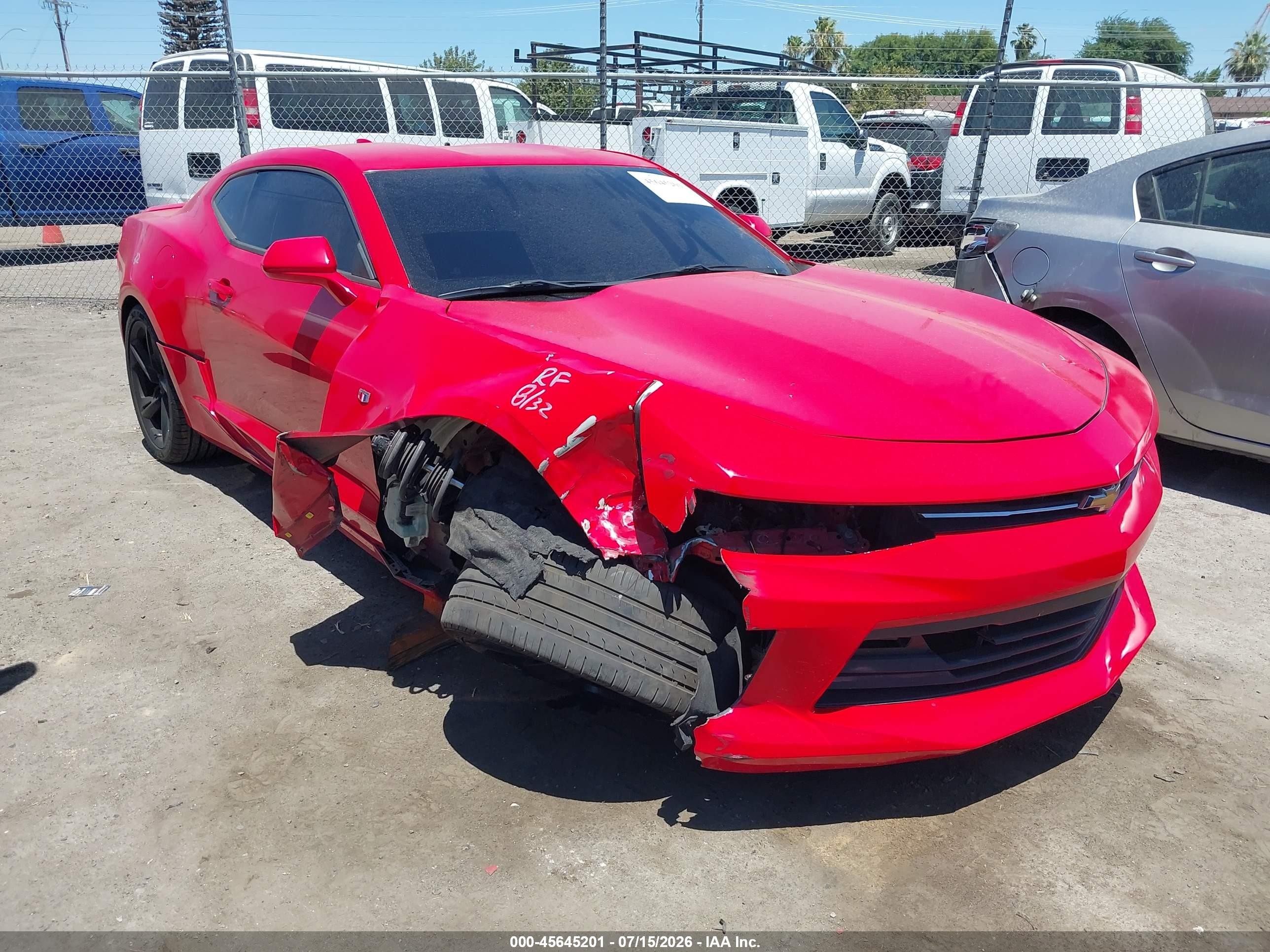 2018 Chevrolet Camaro 1LT, VIN 1G1FB1RS1J0146948 — Side