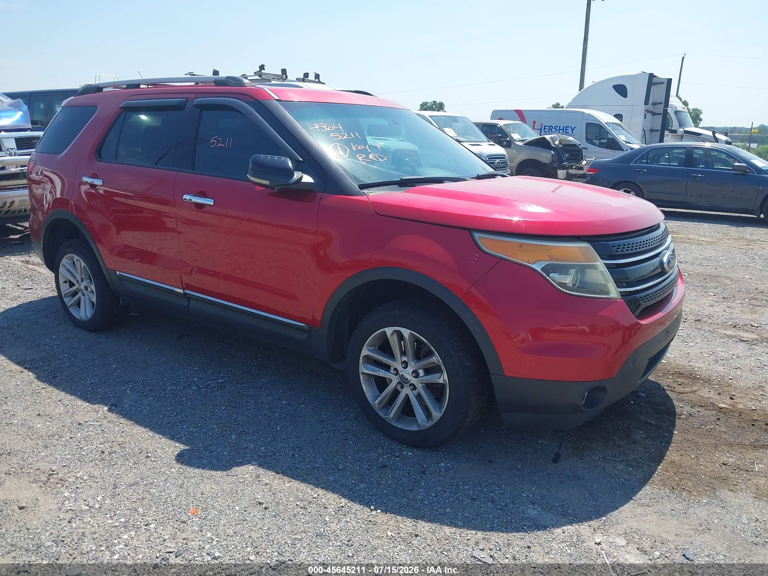 2011 Ford Explorer XLT, VIN 1FMHK8D87BGA63419 — Обычный износ