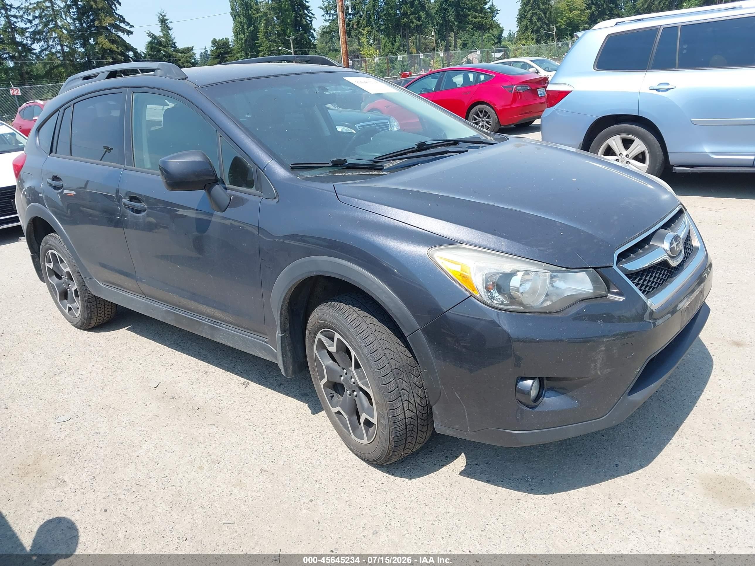 2013 Subaru Crosstrek Limited, VIN JF2GPAGC1D2888270 — Normal wear