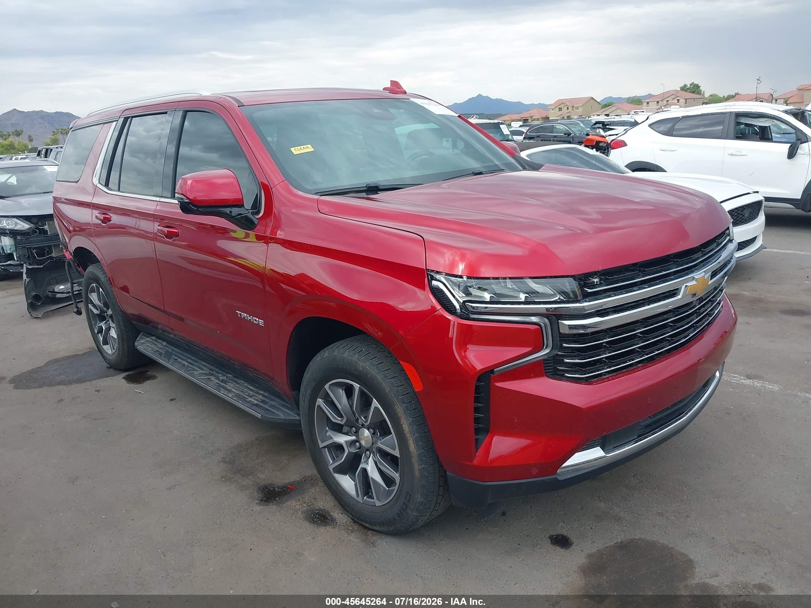 2023 Chevrolet Tahoe LT, VIN 1GNSKNKD9PR340356 — Зад