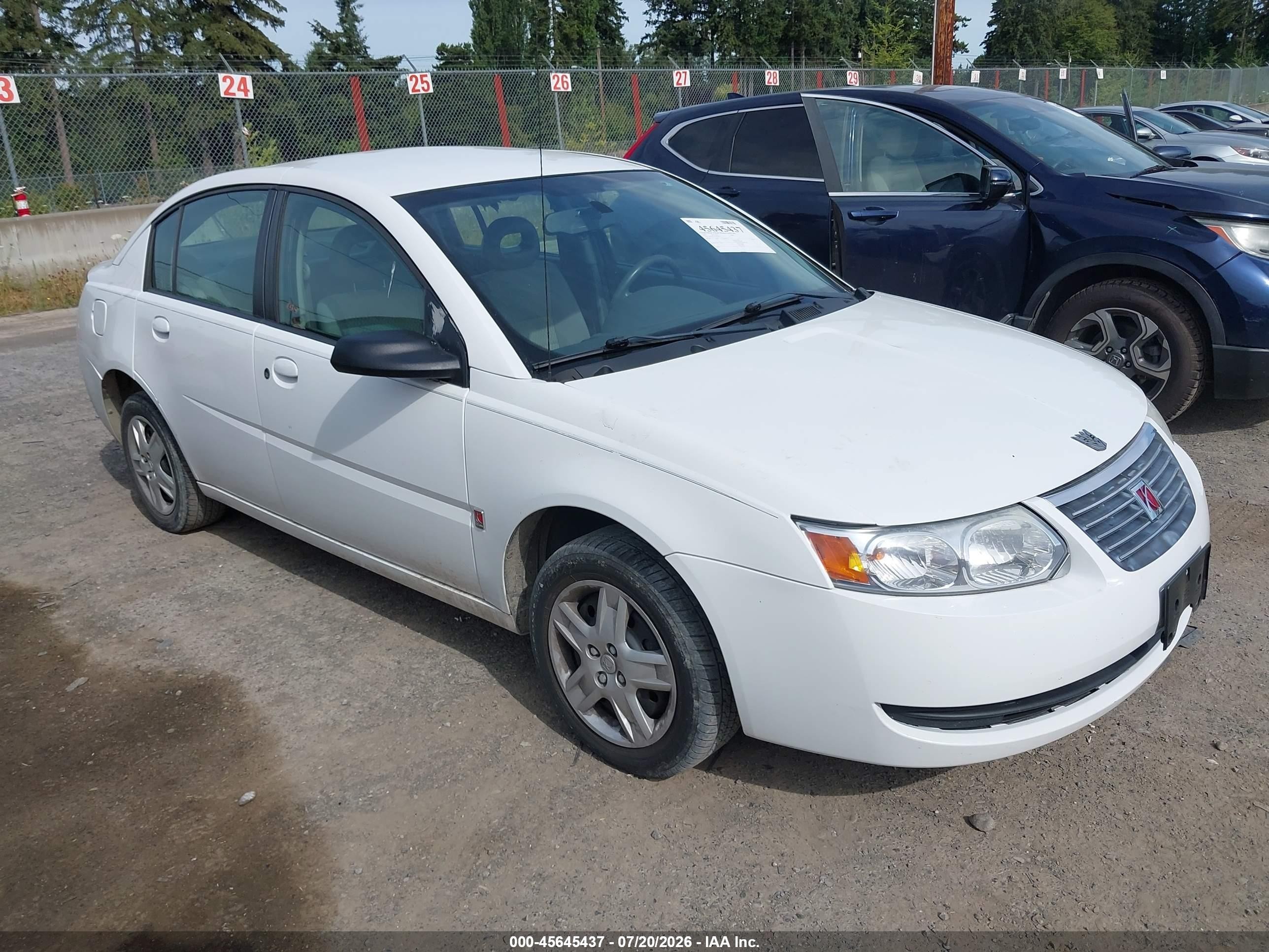 2007 Saturn ION ION 2, VIN 1G8AJ55F97Z209393 — Normal wear