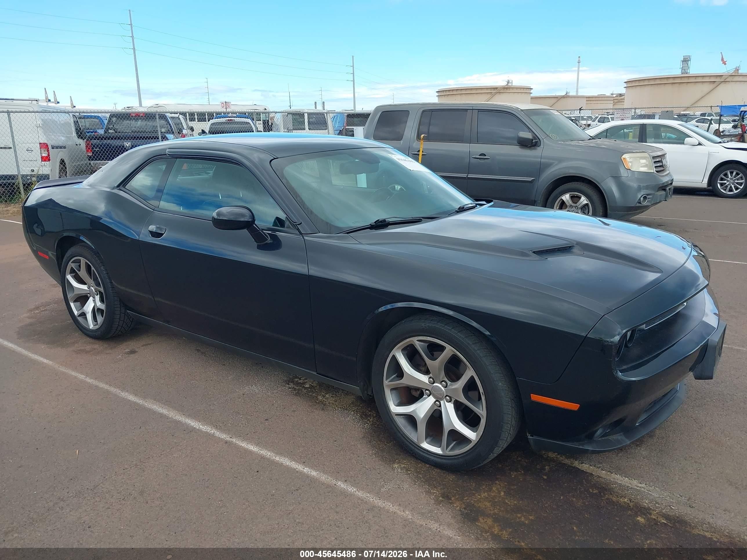 2015 Dodge Challenger SXT Plus, VIN 2C3CDZBG9FH805343 — Normal wear