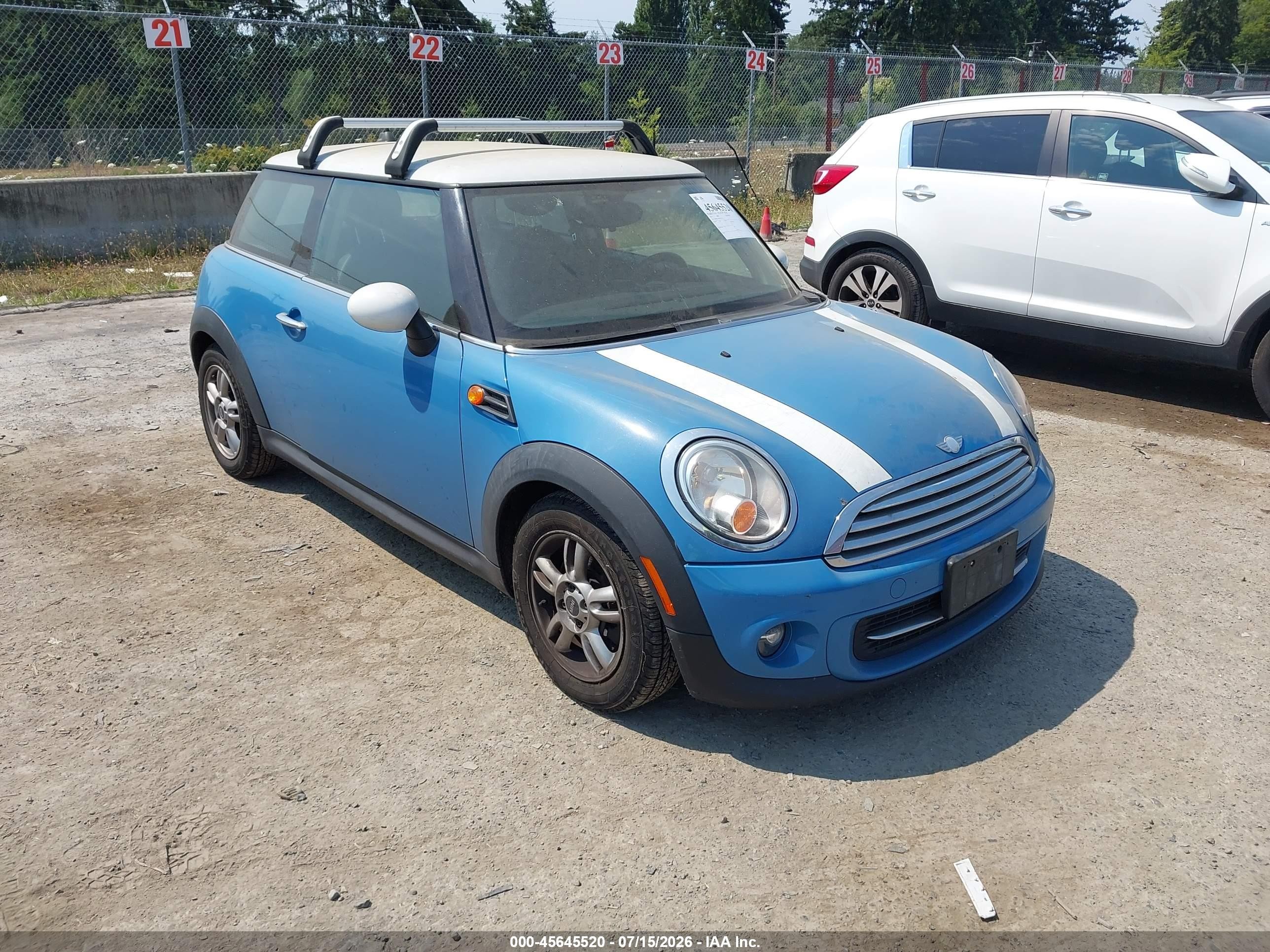 2013 MINI Hardtop, VIN WMWSU3C54DT691136 — Обычный износ