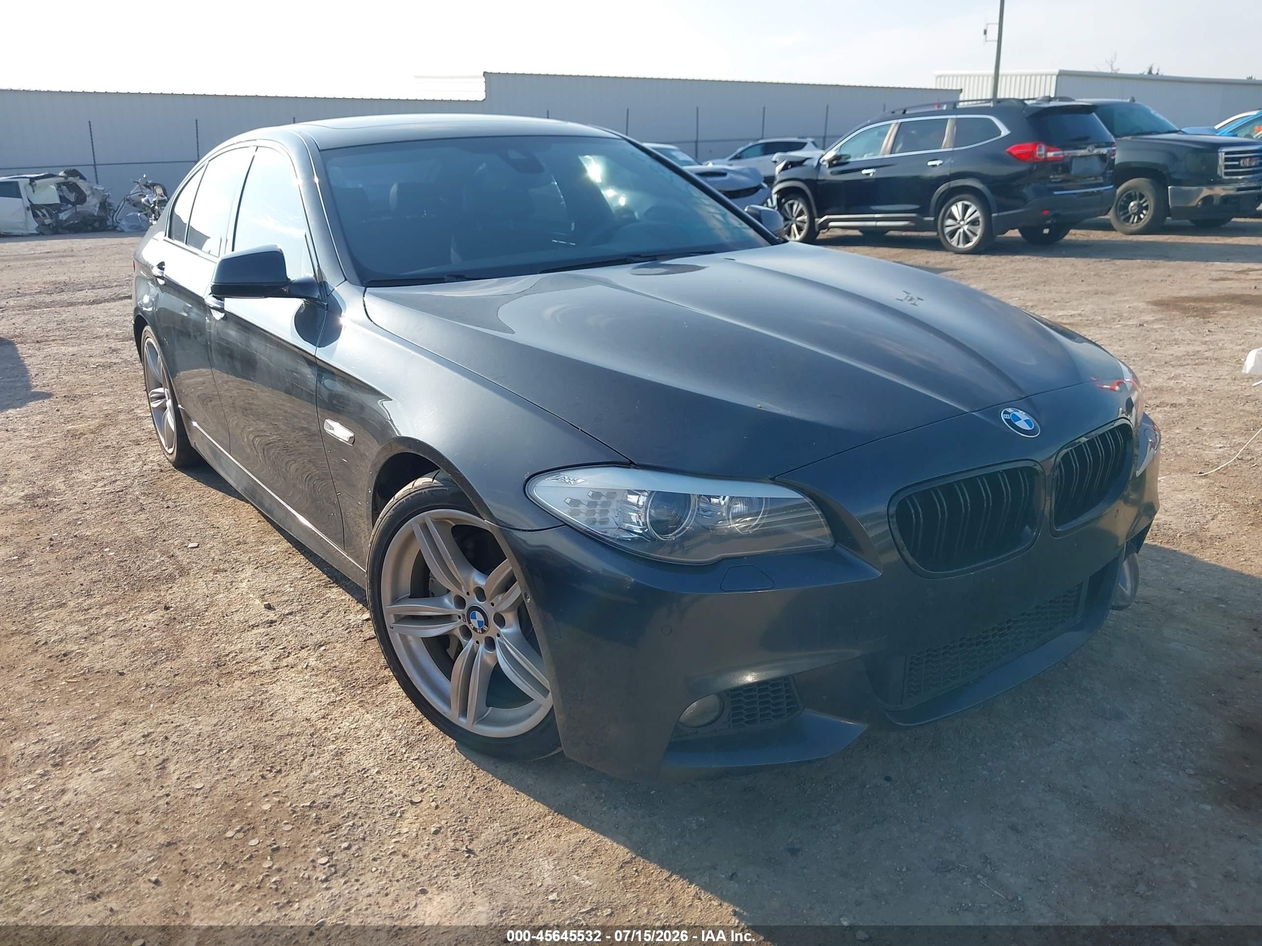 2013 BMW 5 Series 550i, VIN WBAFR9C51DD226863 — Обычный износ