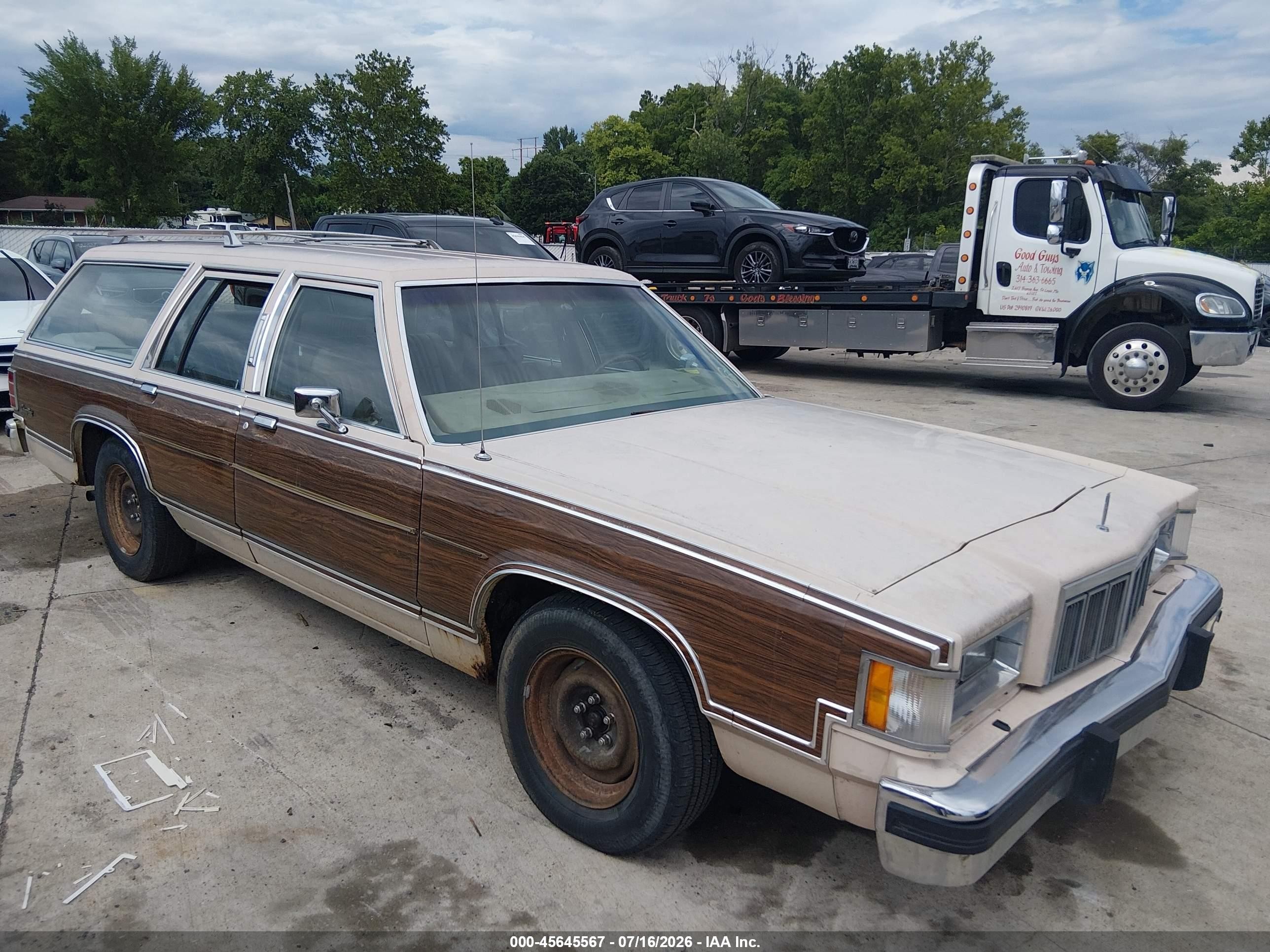 1982 Mercury Grand Marquis, VIN 1MEBP88F1CZ663510 — Обычный износ