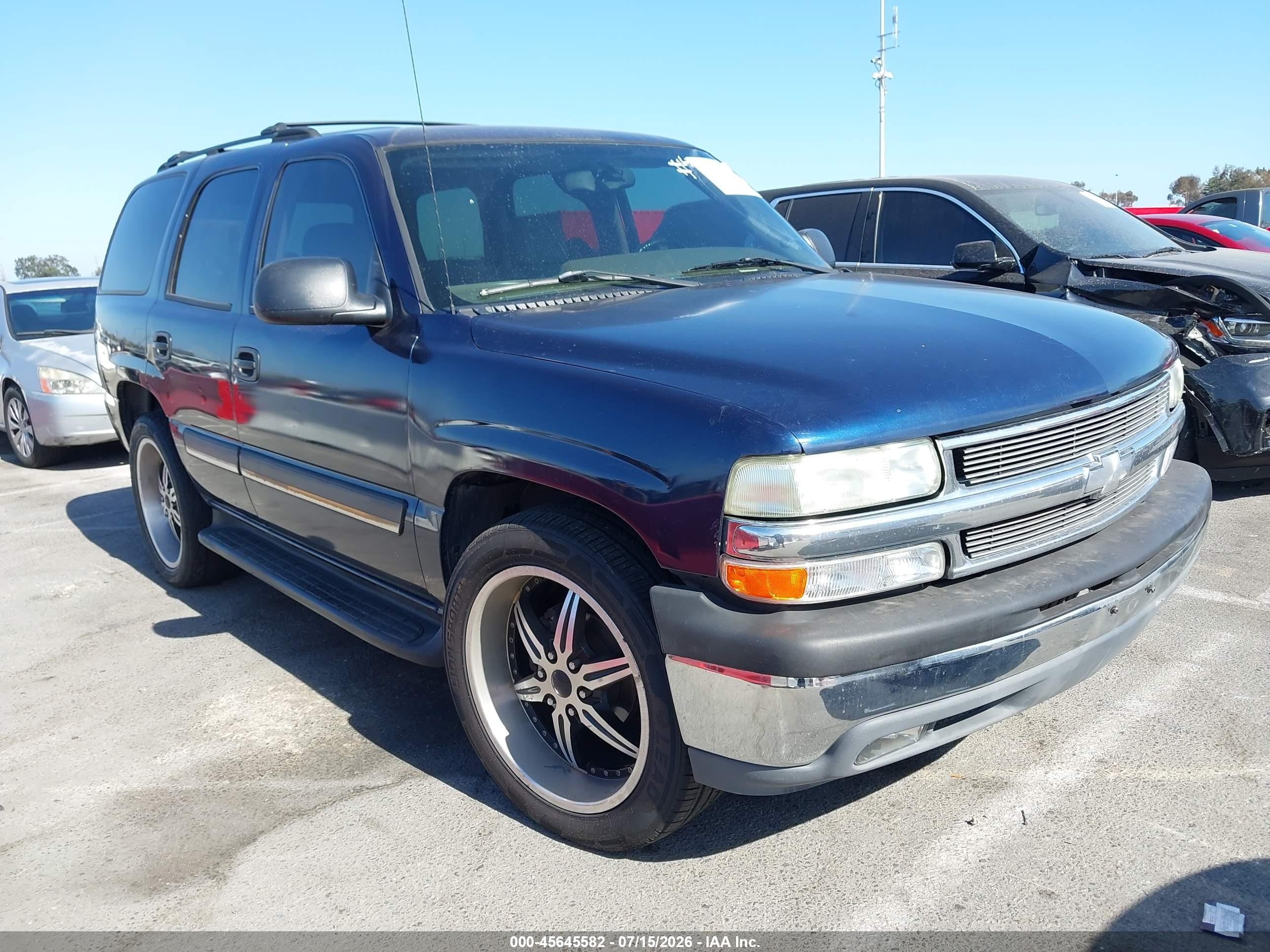 2004 Chevrolet Tahoe LT, VIN 1GNEC13T34R290199 — Обычный износ