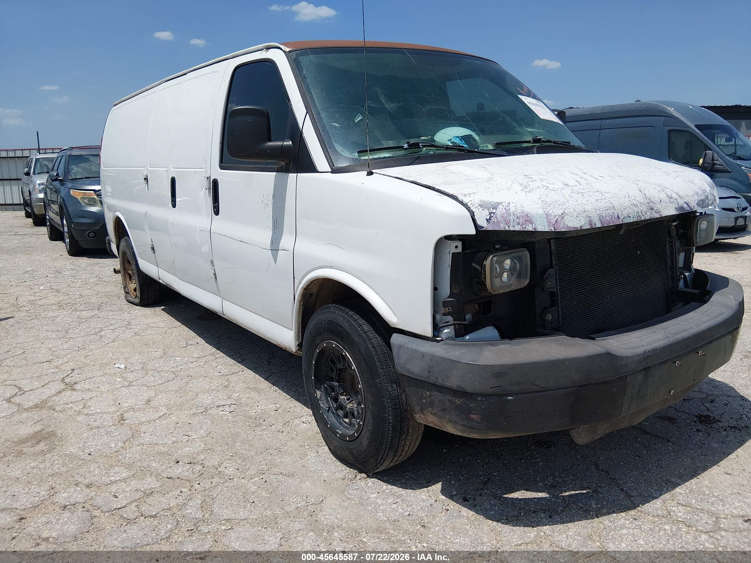 2009 GMC Savana Cargo, VIN 1GTHG39K891148280 — Normal wear