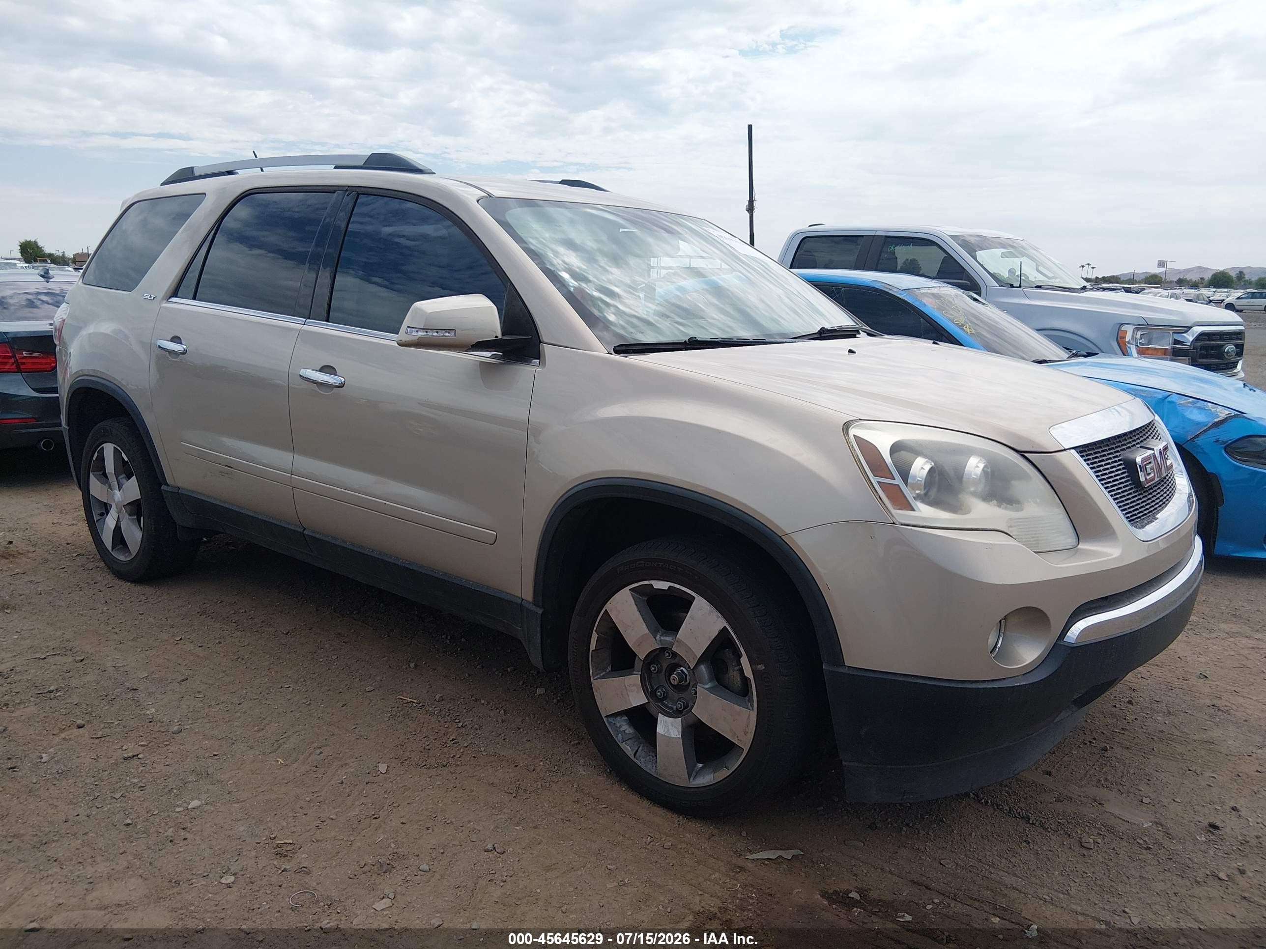 2012 GMC Acadia SLT2, VIN 1GKKRSED1CJ141961 — Normal wear