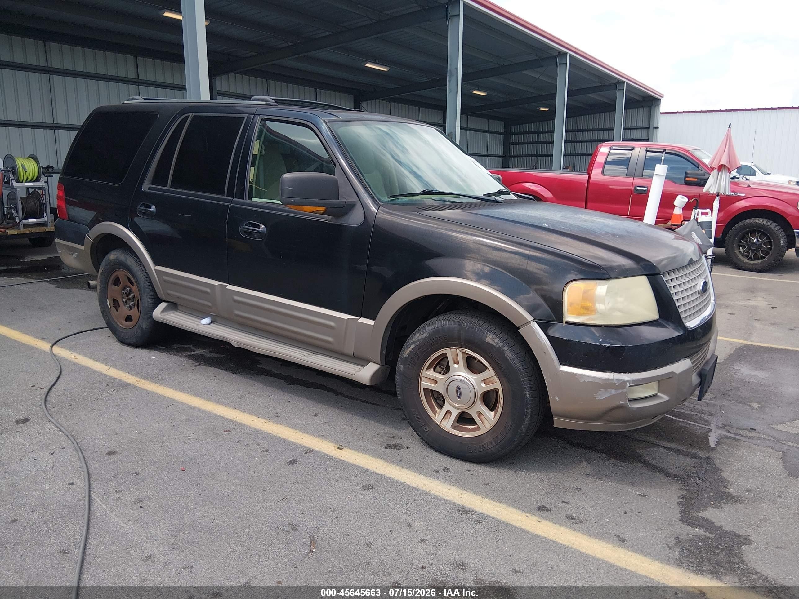 2004 Ford Expedition Eddie Bauer, VIN 1FMEU17W84LA14335 — Обычный износ