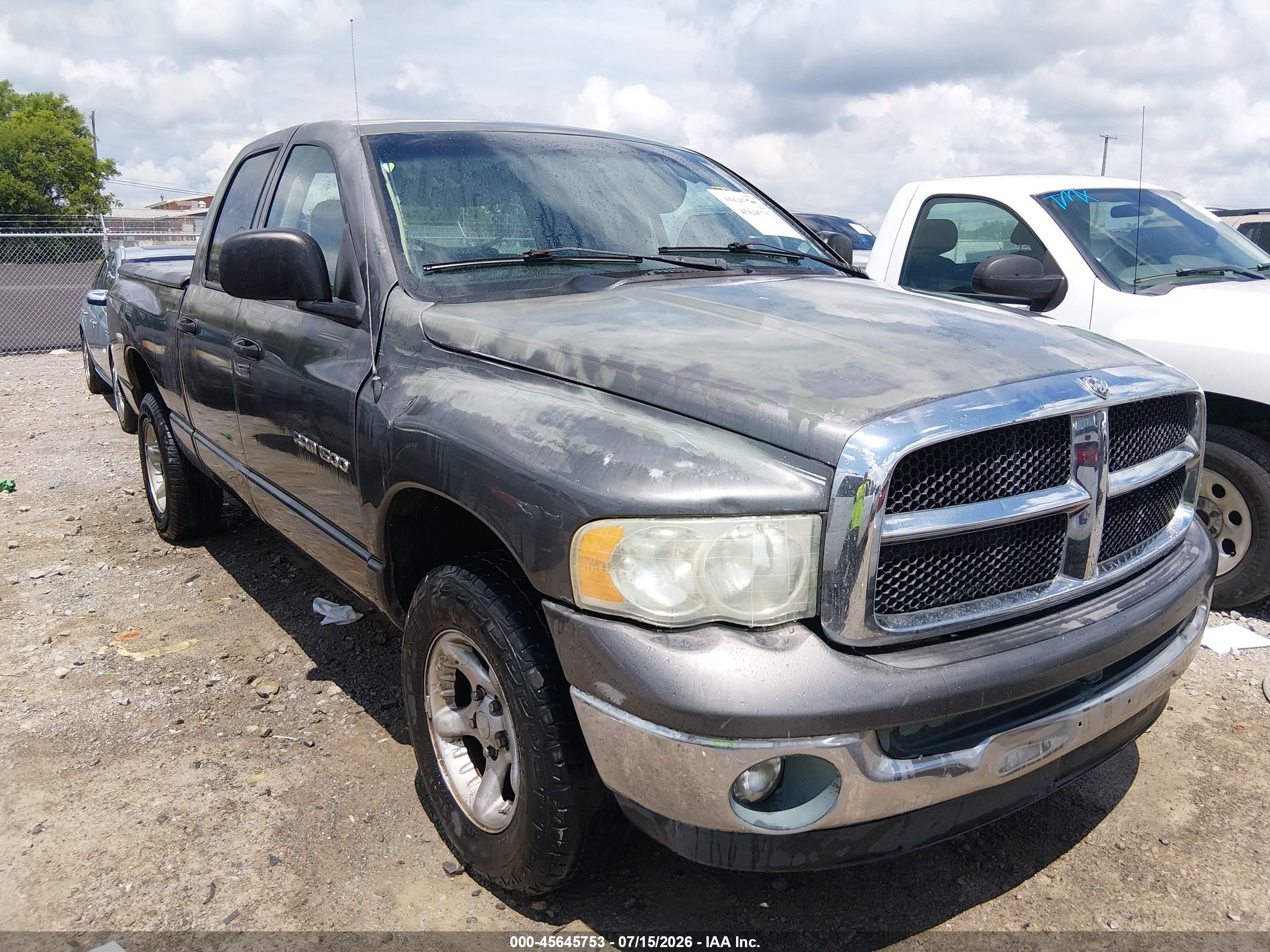 2003 Dodge 1500 ST, VIN 1D7HU18Z03S107726 — Обычный износ
