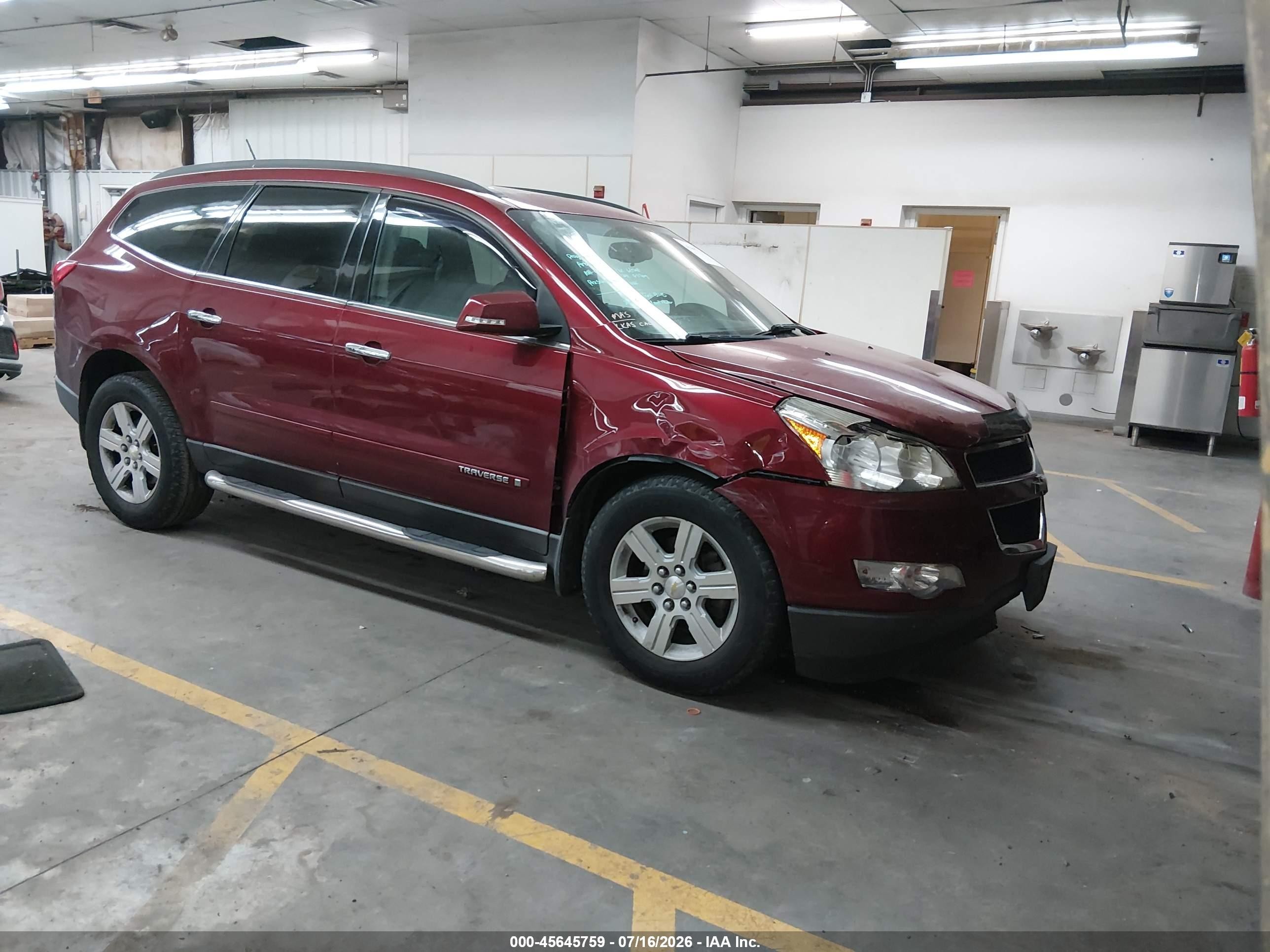 2009 Chevrolet Traverse 1LT, VIN 1GNER23D39S161831 — All over
