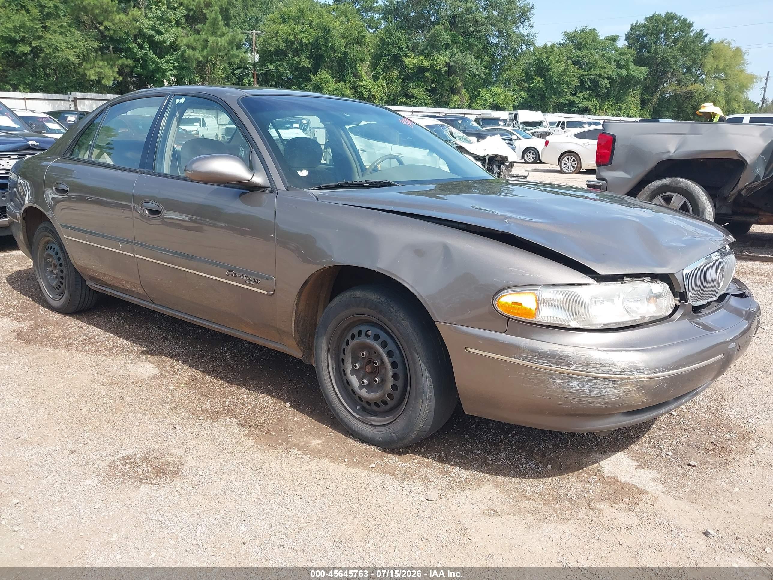 2002 Buick Century Custom, VIN 2G4WS52J721291588 — Normal wear